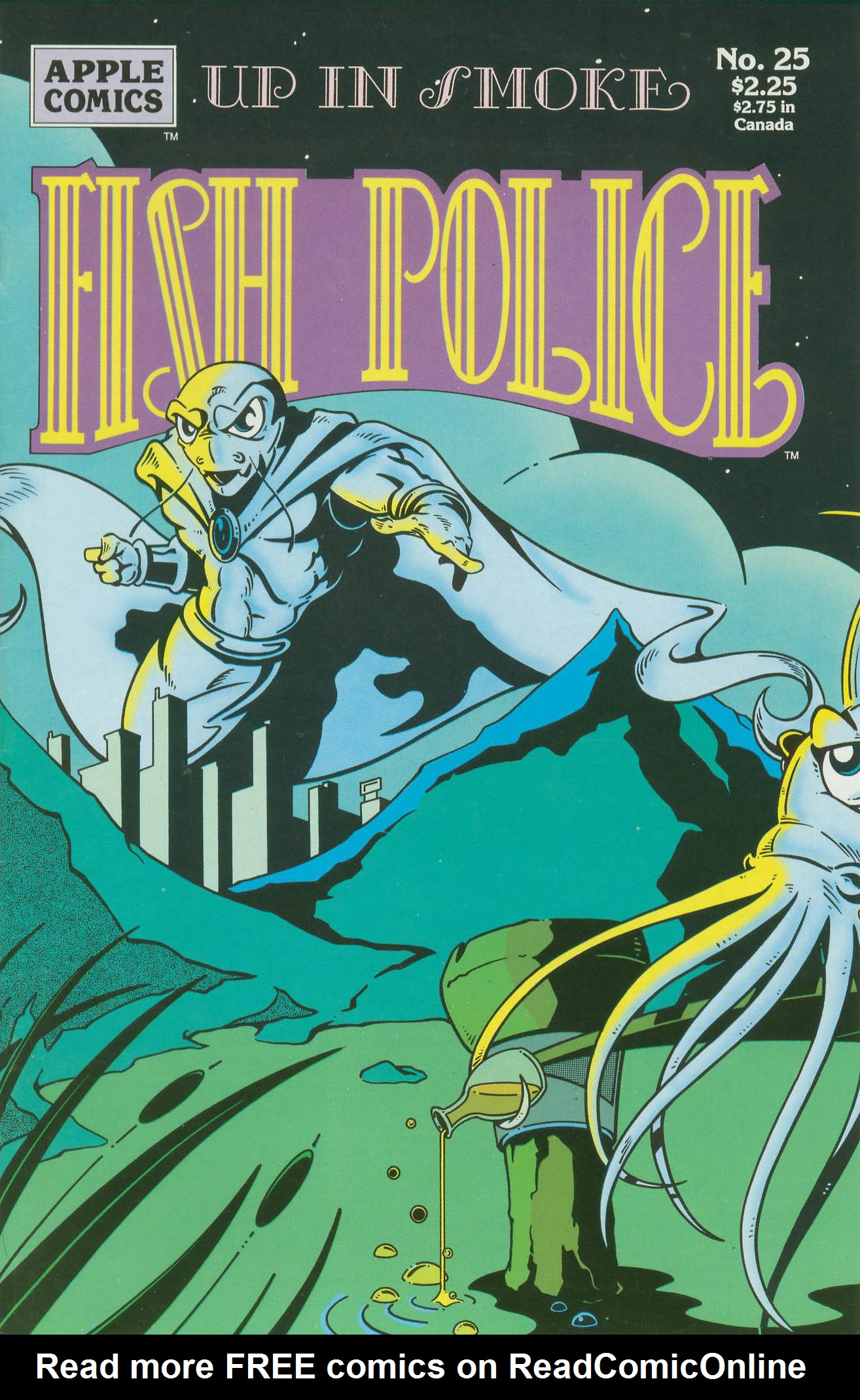 Read online The Fish Police comic -  Issue #25 - 1