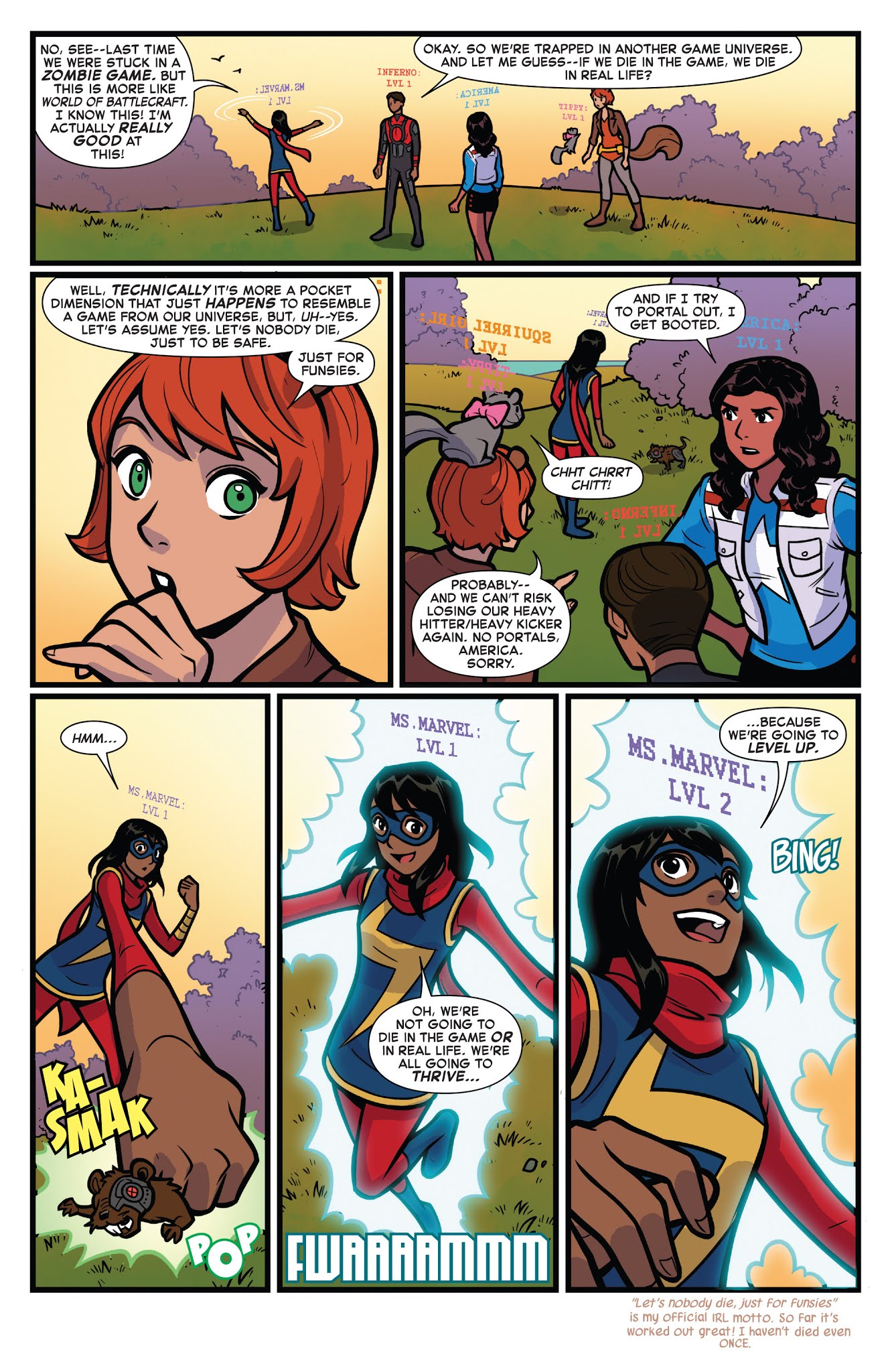 Read online Marvel Rising: Ms. Marvel/Squirrel Girl comic -  Issue # Full - 24