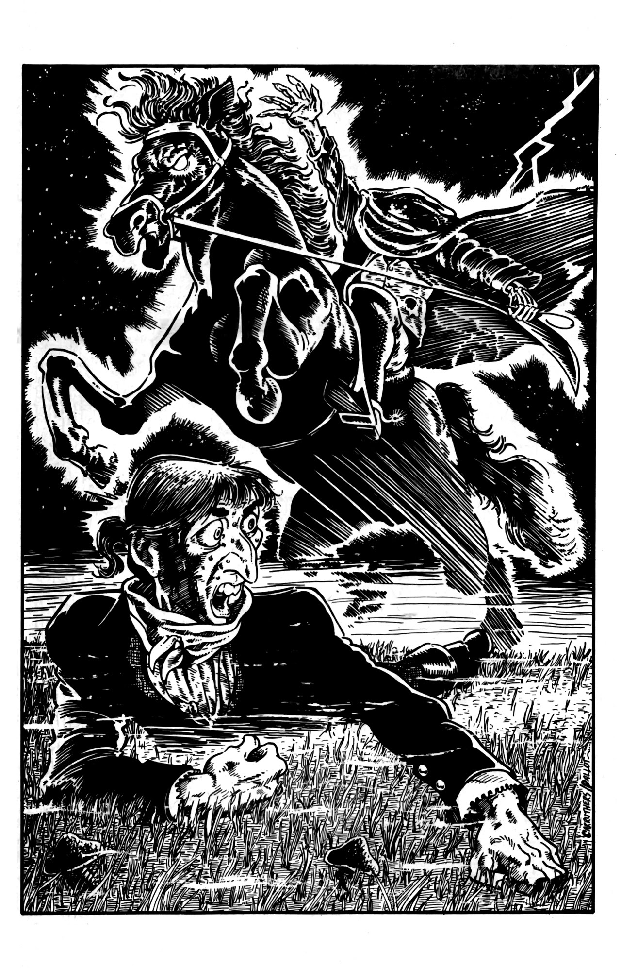 Read online Headless Horseman comic -  Issue #1 - 3