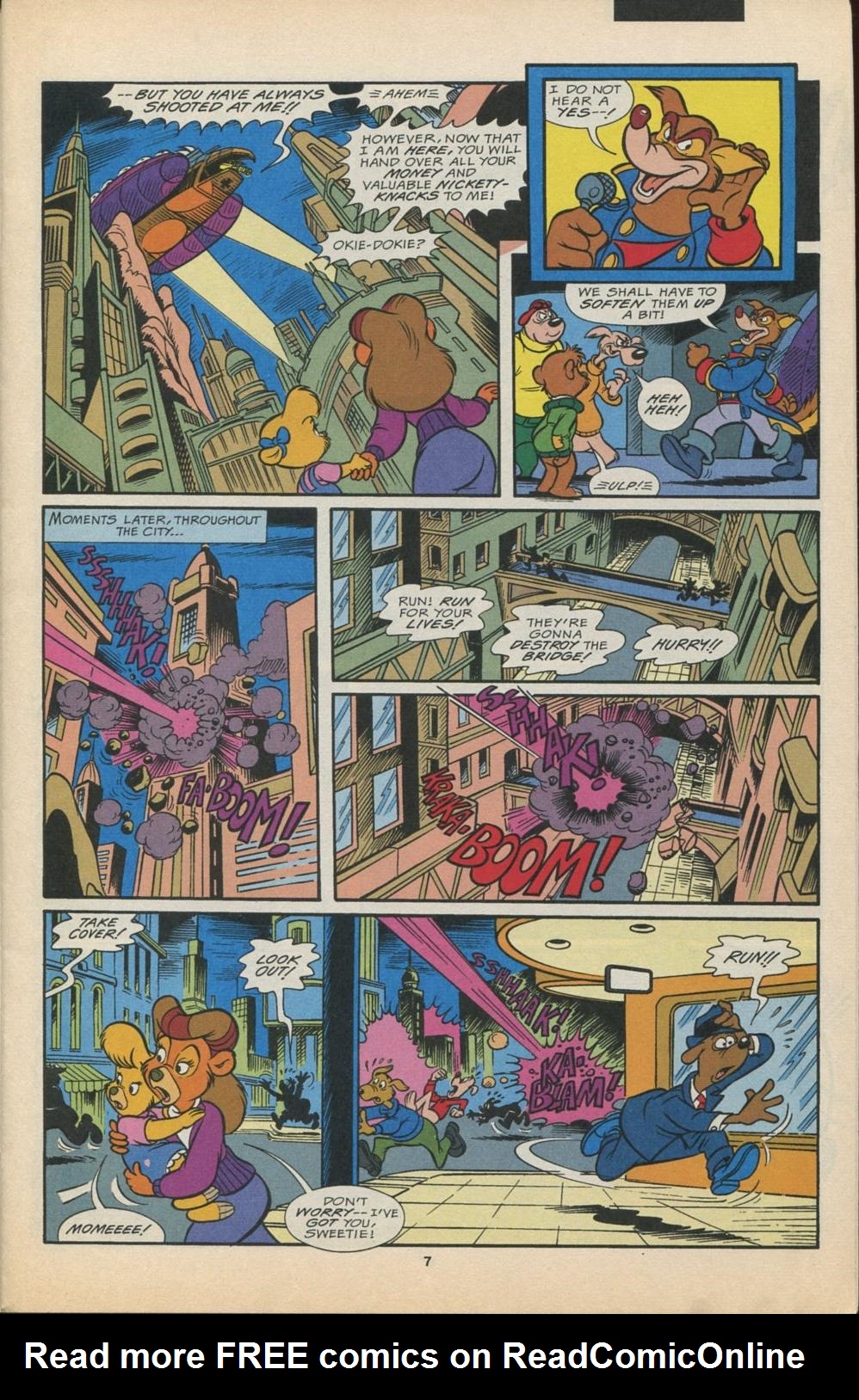 Read online Disney's Tale Spin Limited Series: ''Take Off'' comic -  Issue #4 - 8