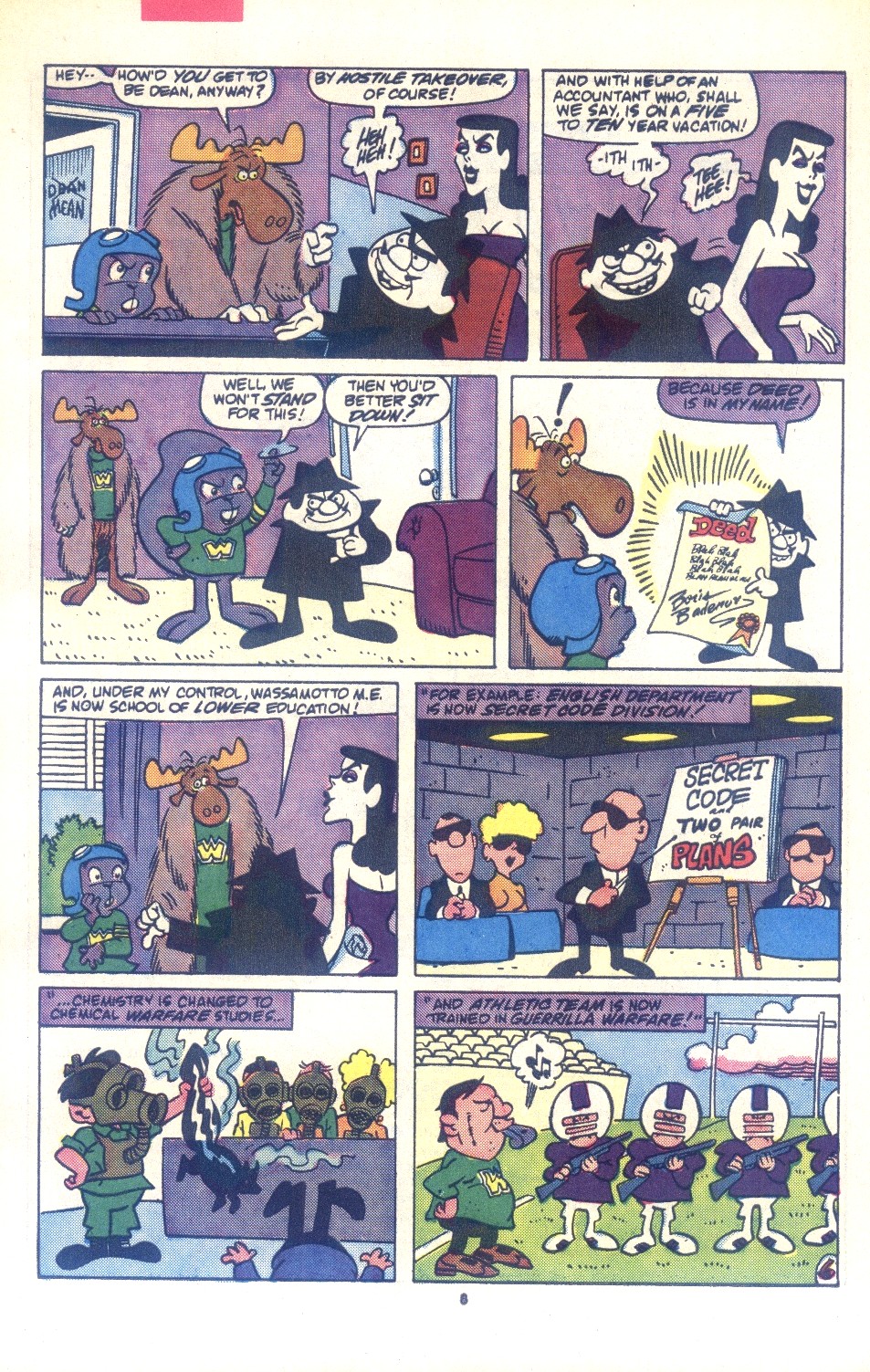 Read online Bullwinkle and Rocky comic -  Issue #7 - 10