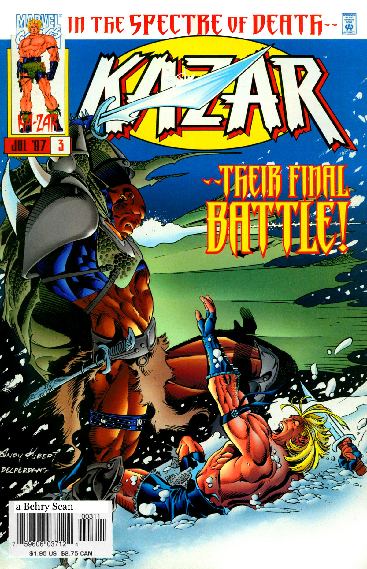 Read online Ka-Zar (1997) comic -  Issue #3 - 1