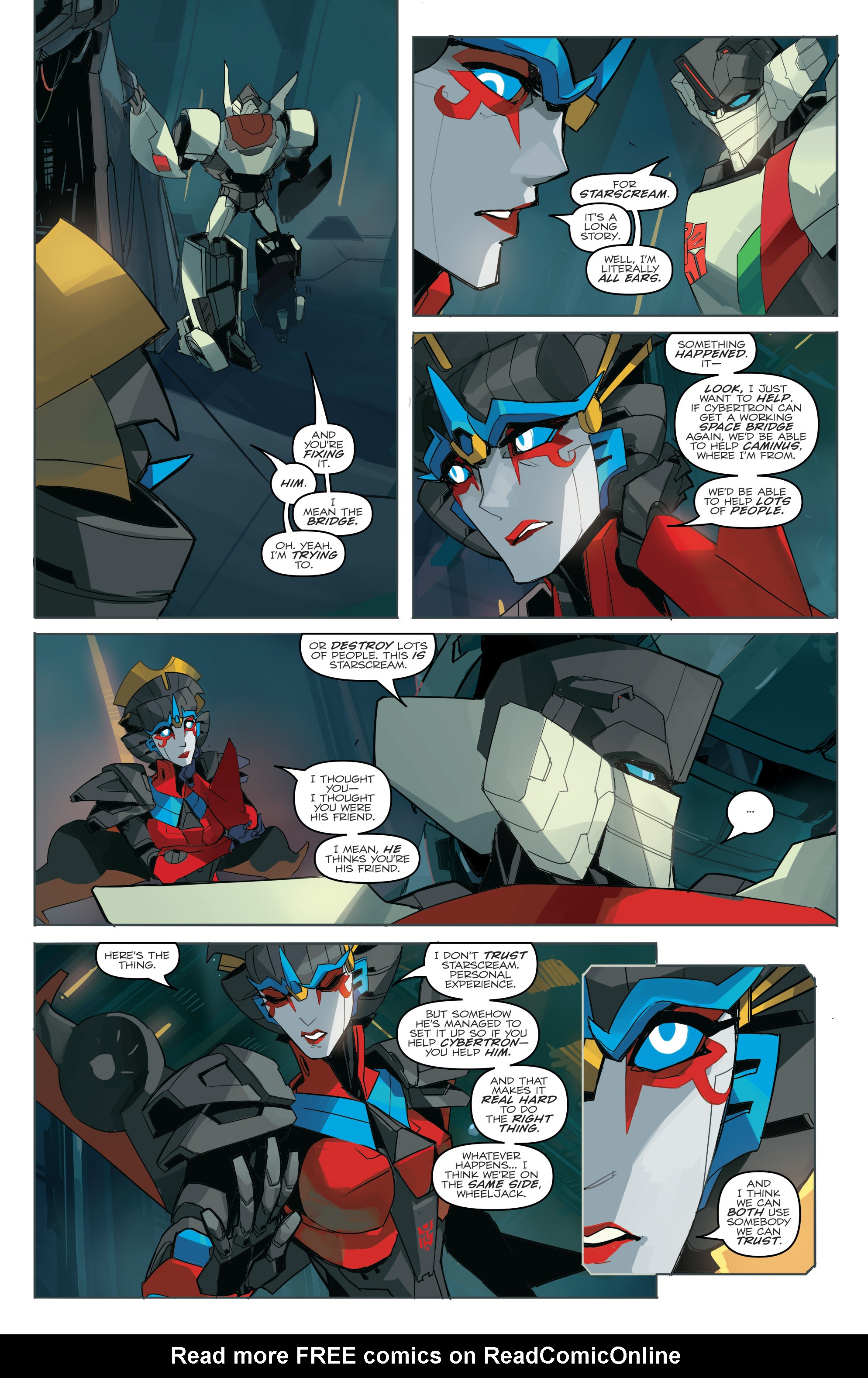 Read online Transformers: Robots In Disguise (2012) comic -  Issue #33 - 18