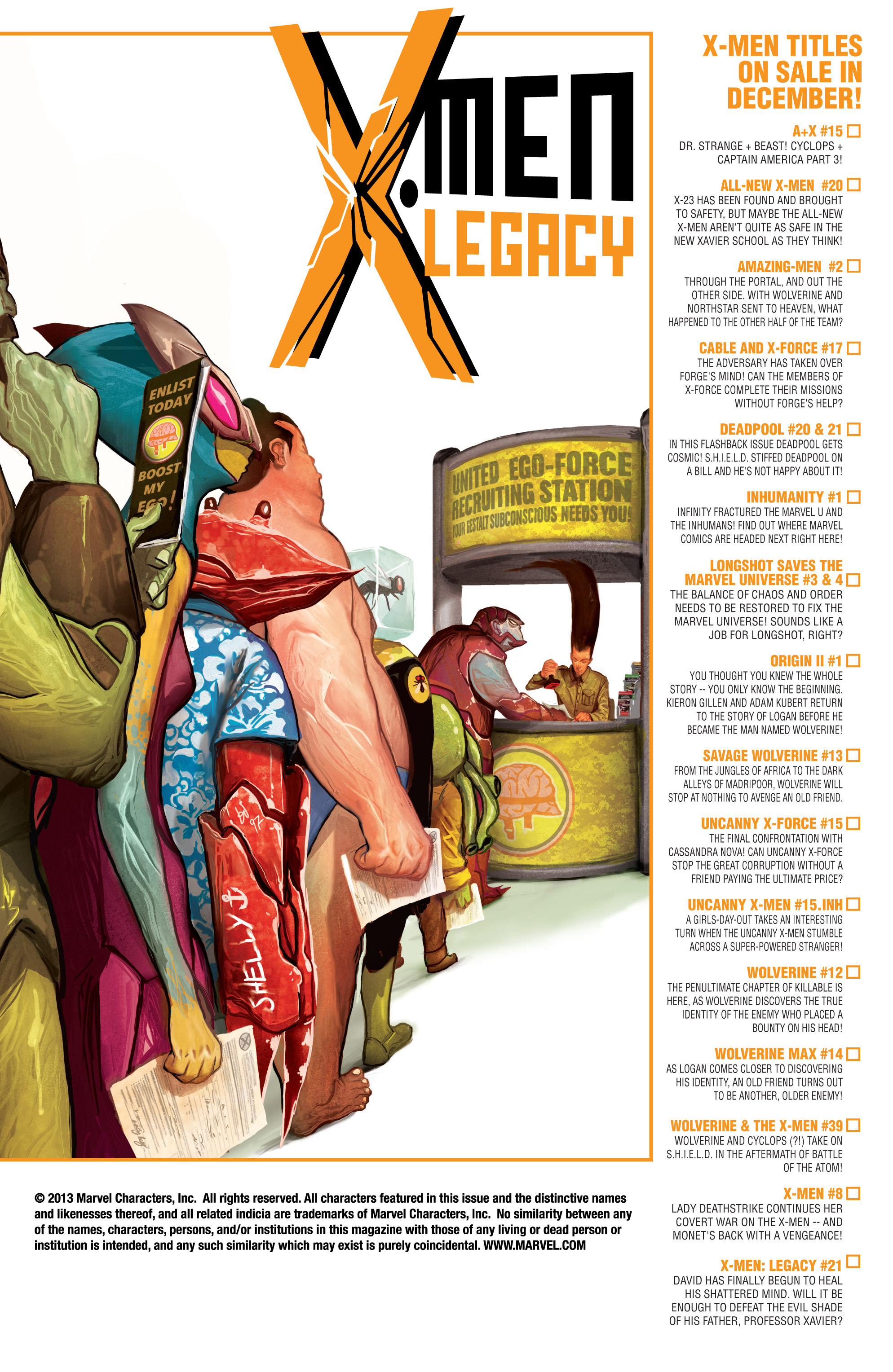 Read online X-Men: Legacy comic -  Issue #21 - 22