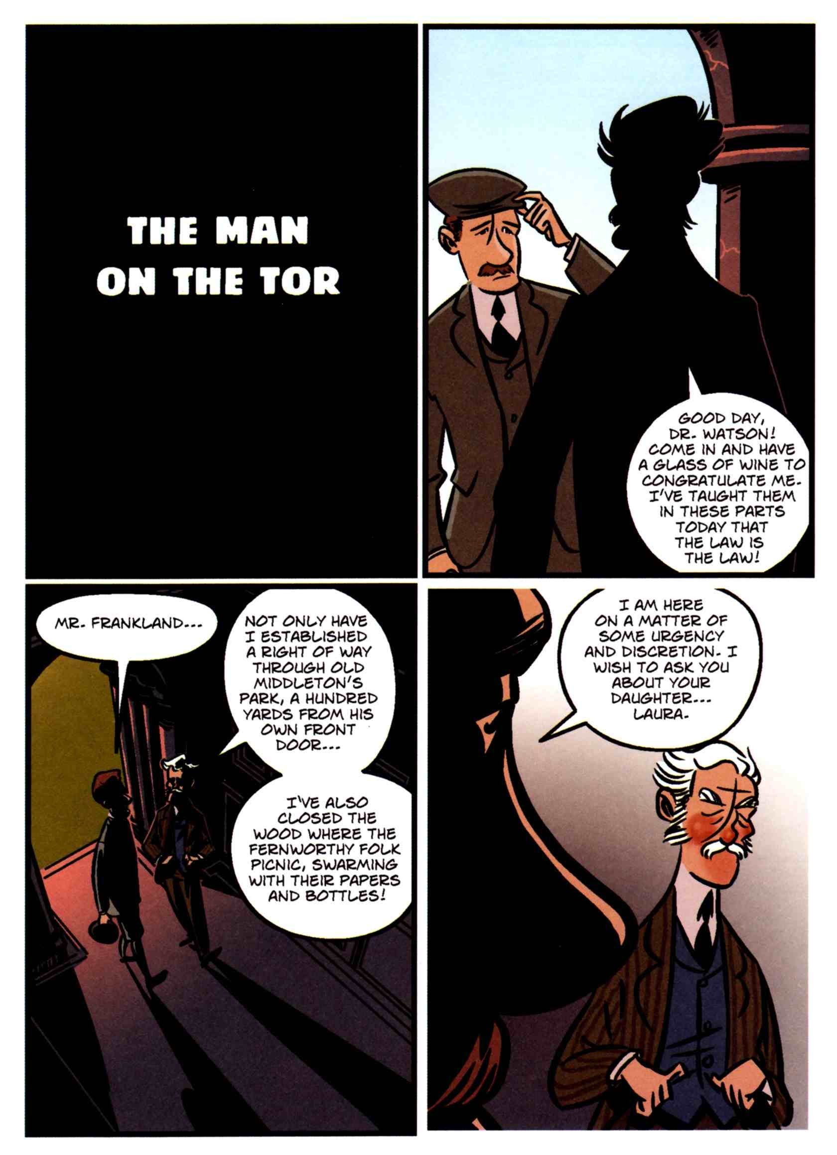 Read online The Hound of the Baskervilles (2009) comic -  Issue # TPB - 97