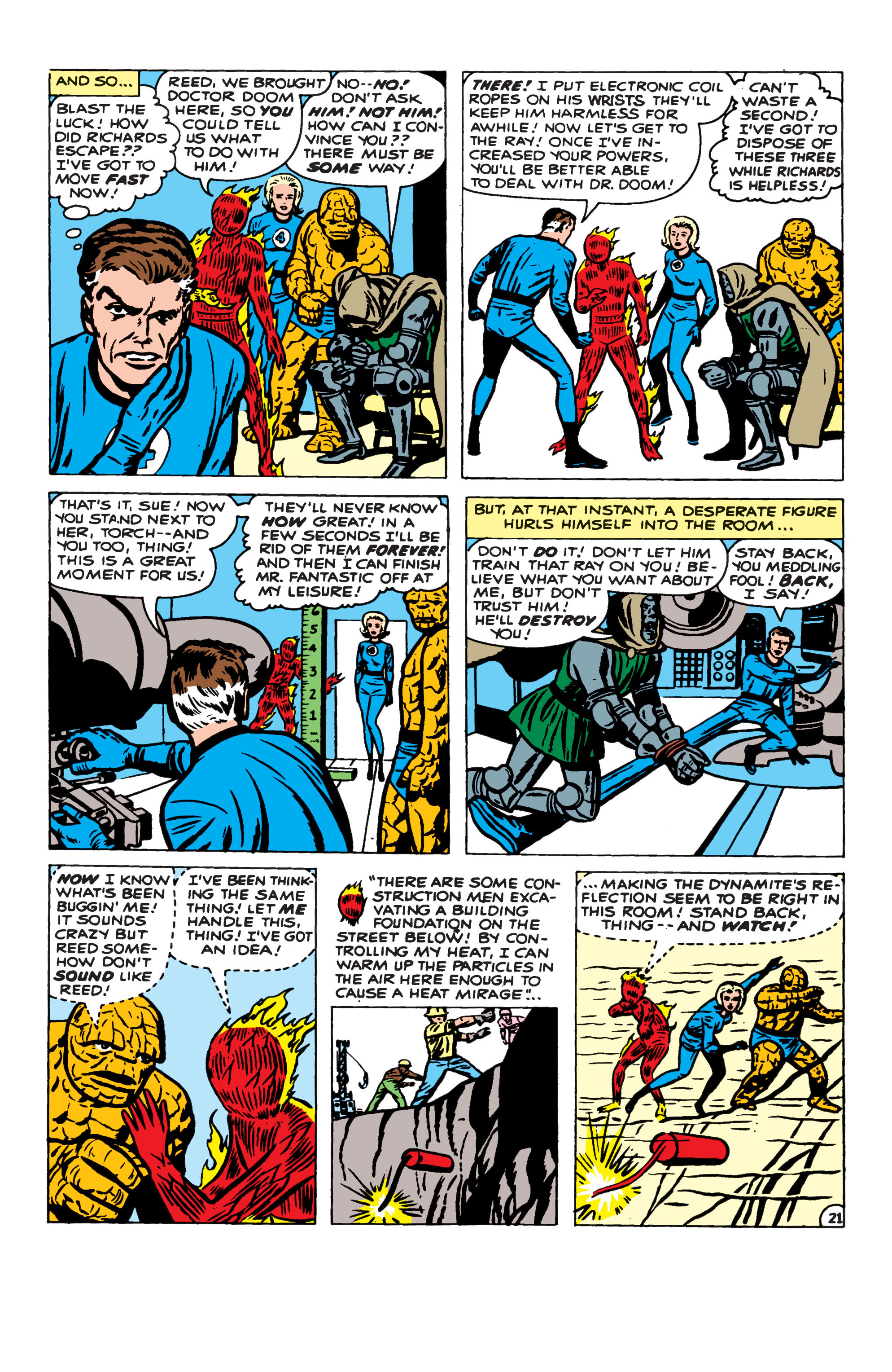 Read online Fantastic Four (1961) comic -  Issue #10 - 22