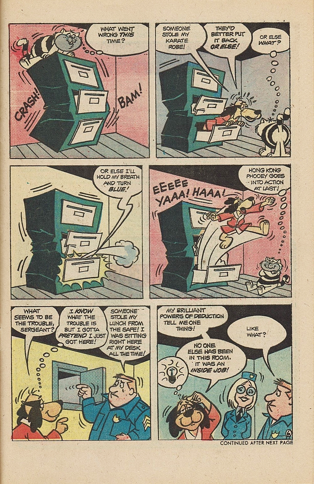 Read online Hong Kong Phooey comic -  Issue #8 - 29