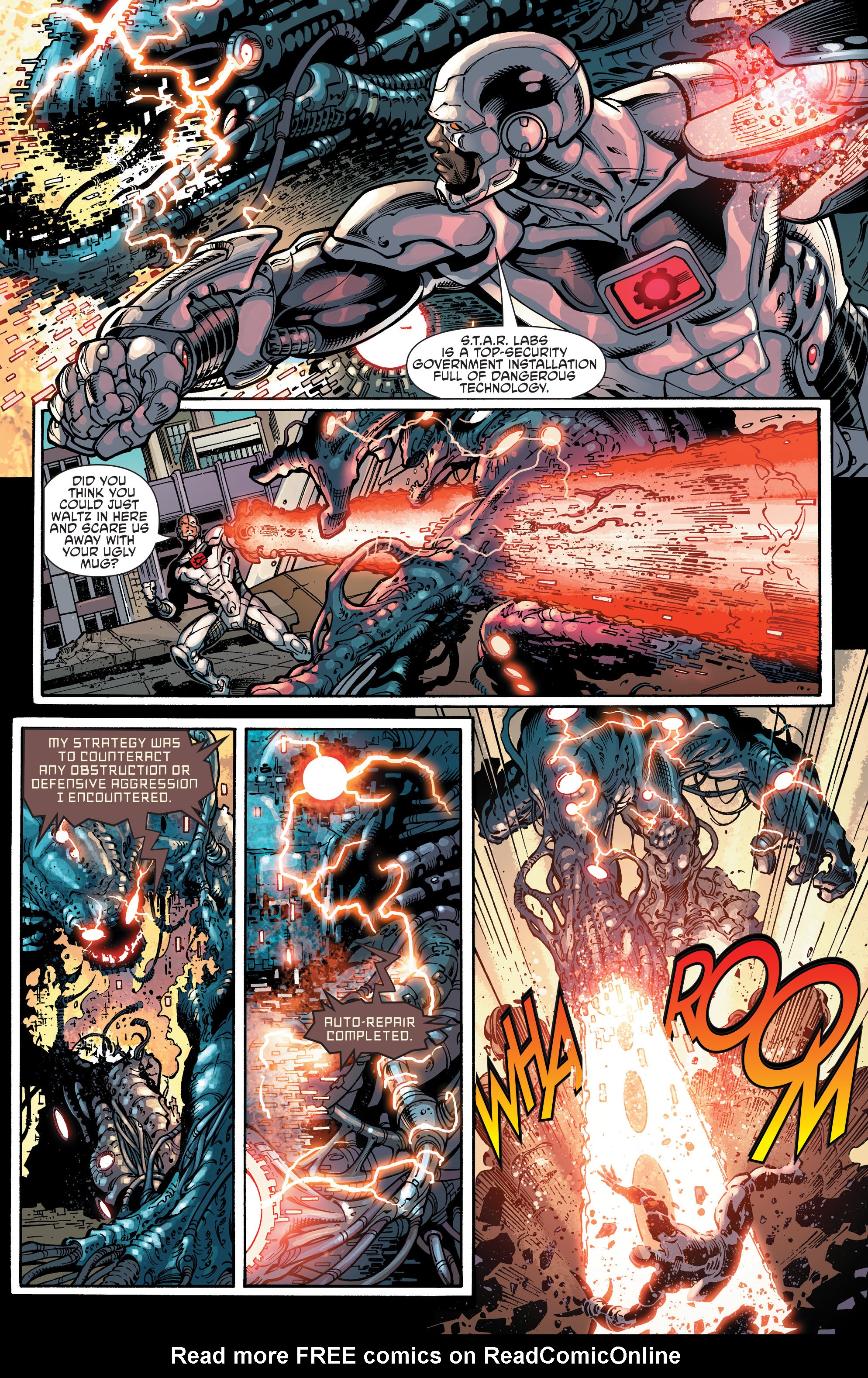 Read online Cyborg: Rebirth comic -  Issue # Full - 6