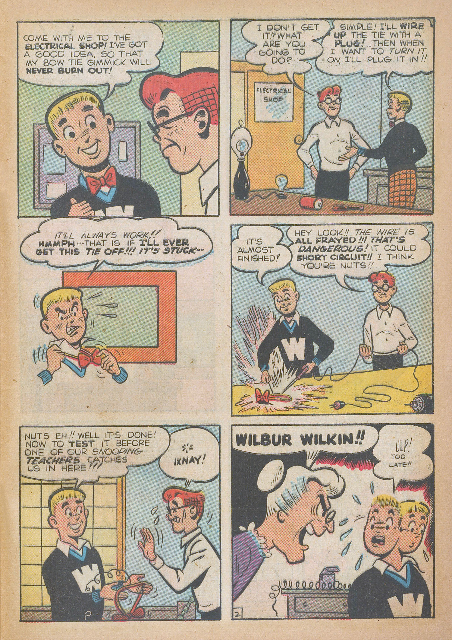 Read online Wilbur Comics comic -  Issue #41 - 47