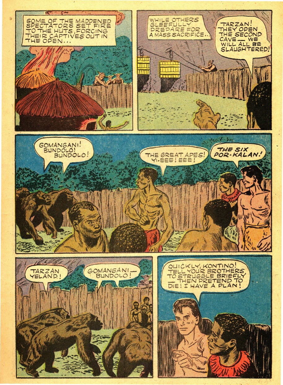 Read online Tarzan (1948) comic -  Issue #37 - 23