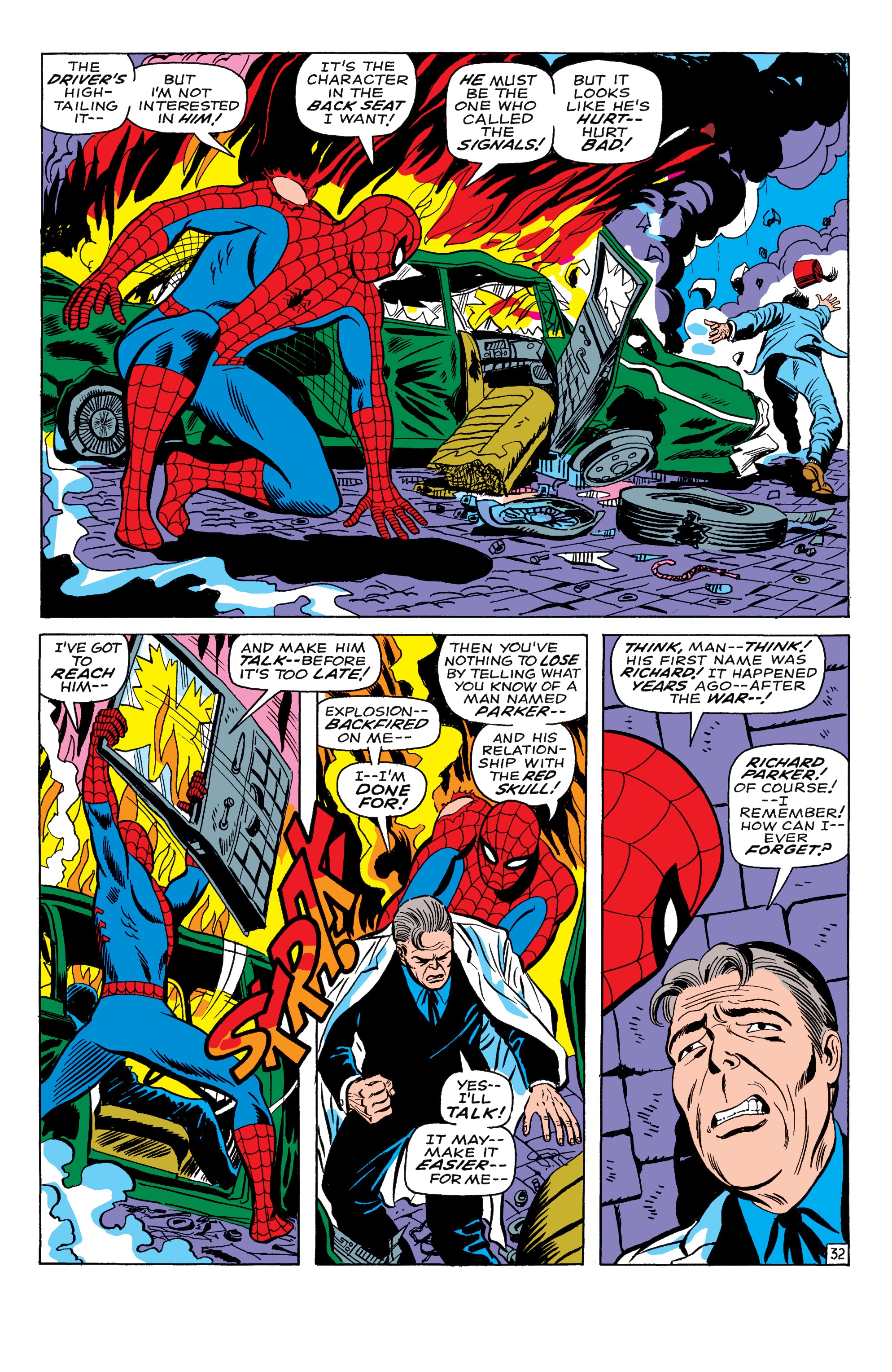 Read online Amazing Spider-Man Epic Collection comic -  Issue # The Secret of the Petrified Tablet (Part 1) - 37
