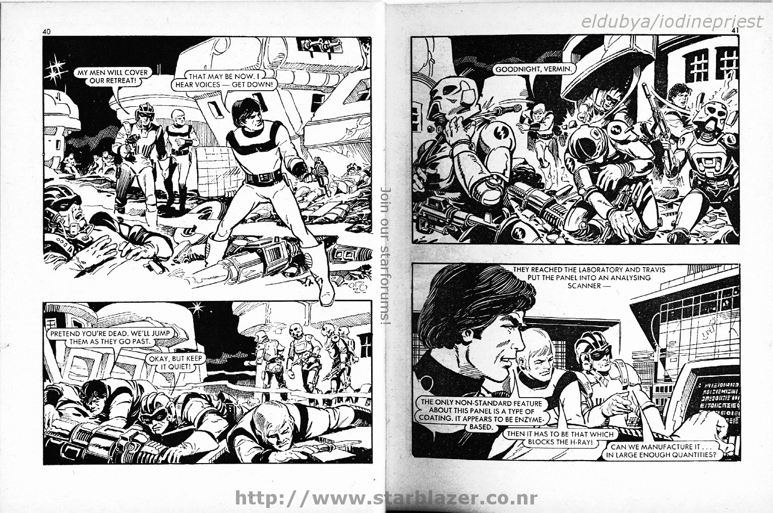 Read online Starblazer comic -  Issue #143 - 22