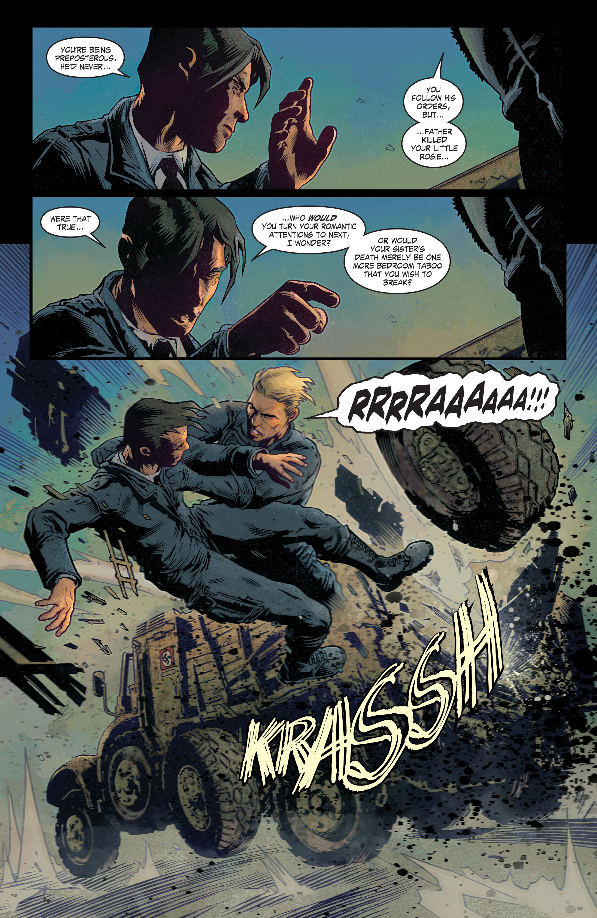 Read online The Royals: Masters of War comic -  Issue #6 - 8