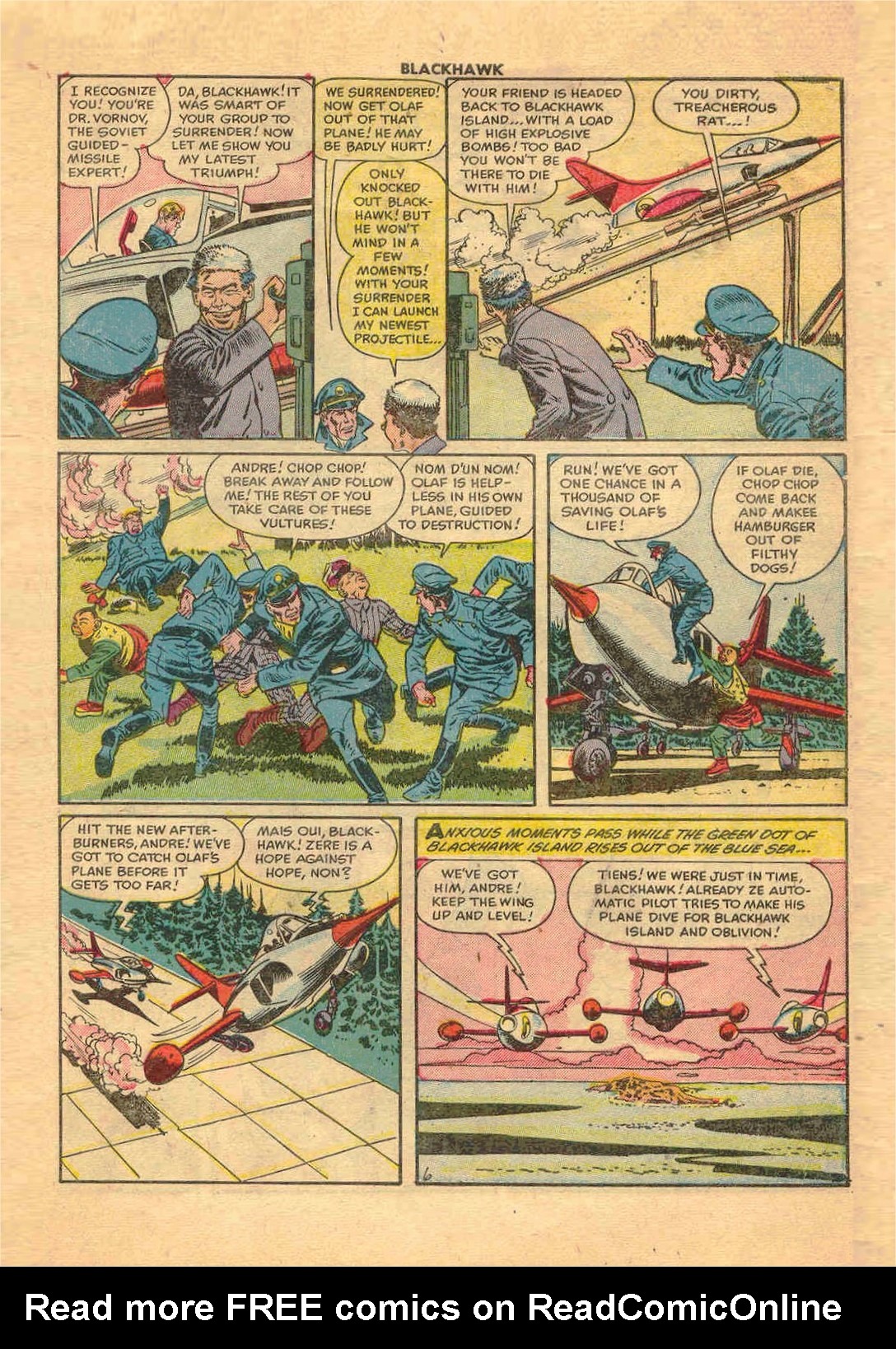 Read online Blackhawk (1957) comic -  Issue #67 - 30