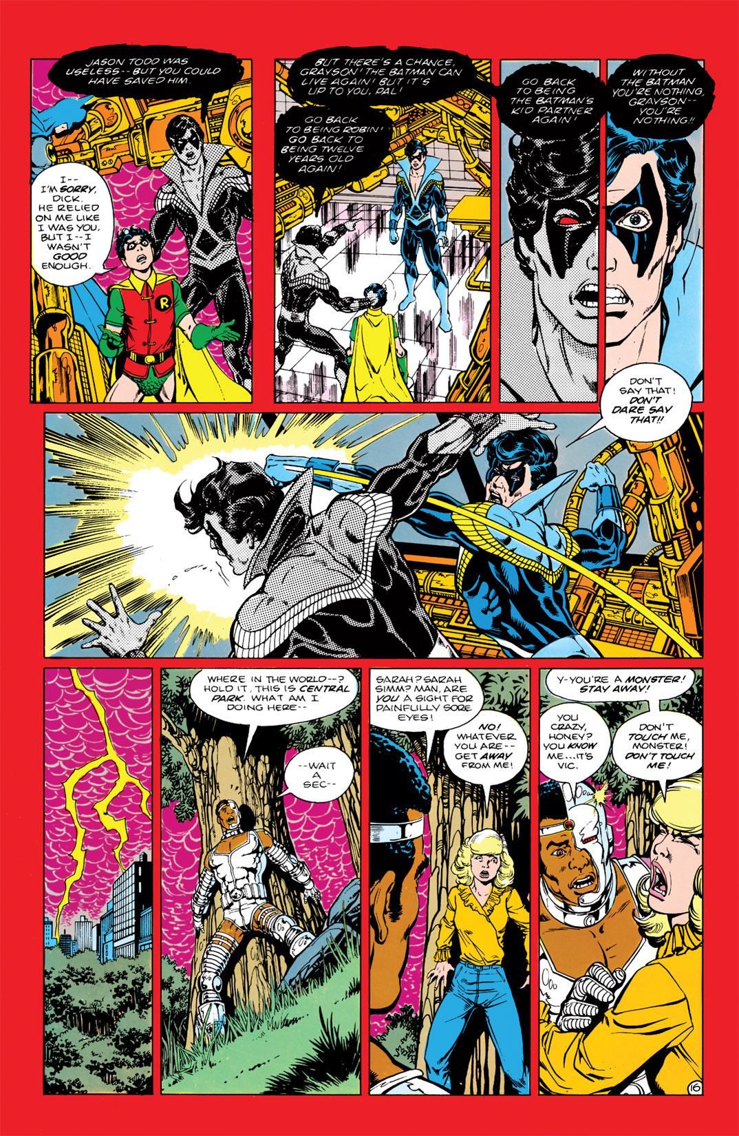 Read online The New Teen Titans (1984) comic -  Issue #3 - 16