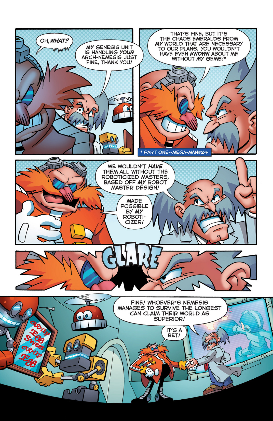 Read online Sonic Mega Man Worlds Collide comic -  Issue # Vol 2 - 17