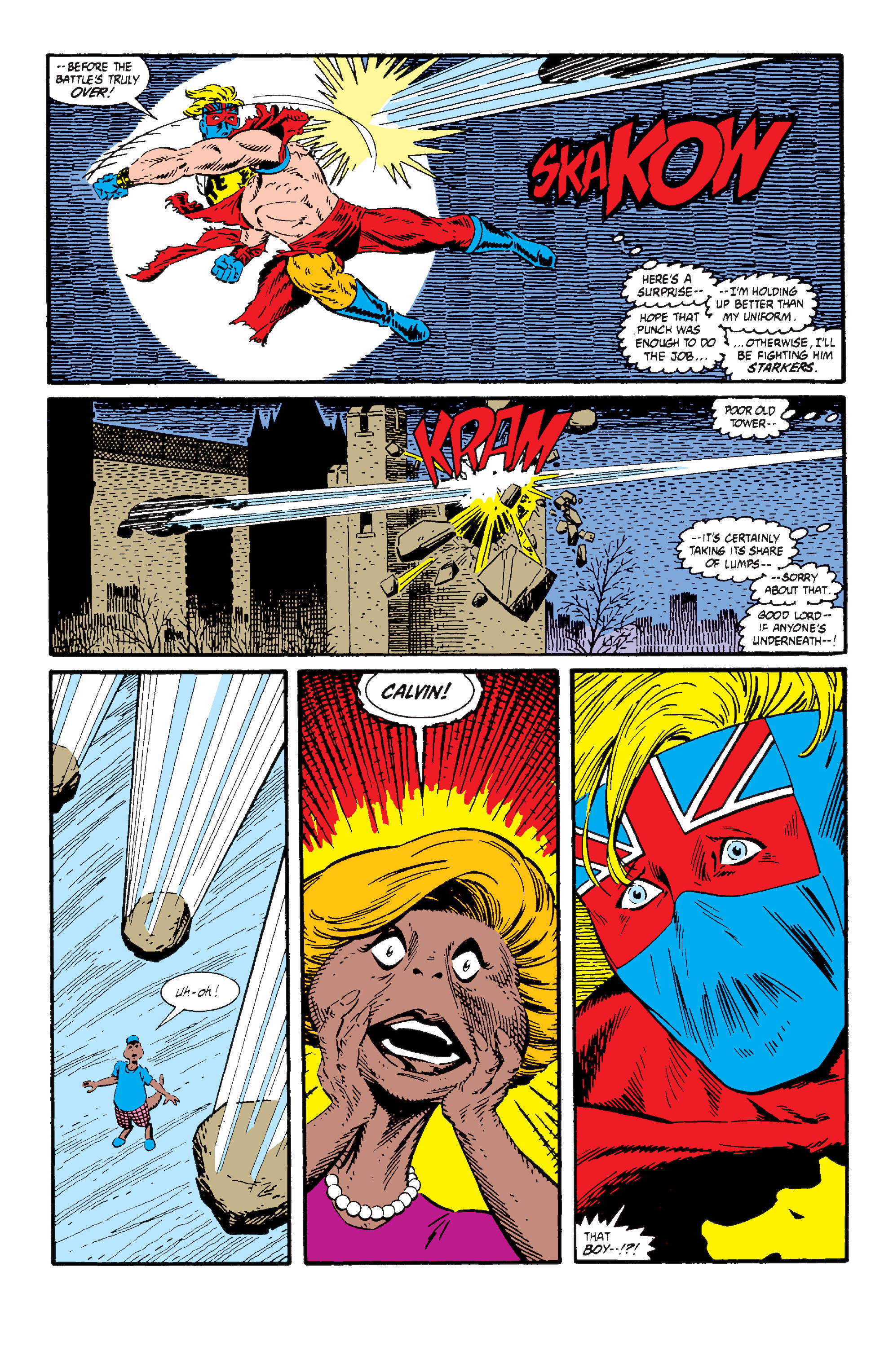 Read online Excalibur (1988) comic -  Issue #10 - 10