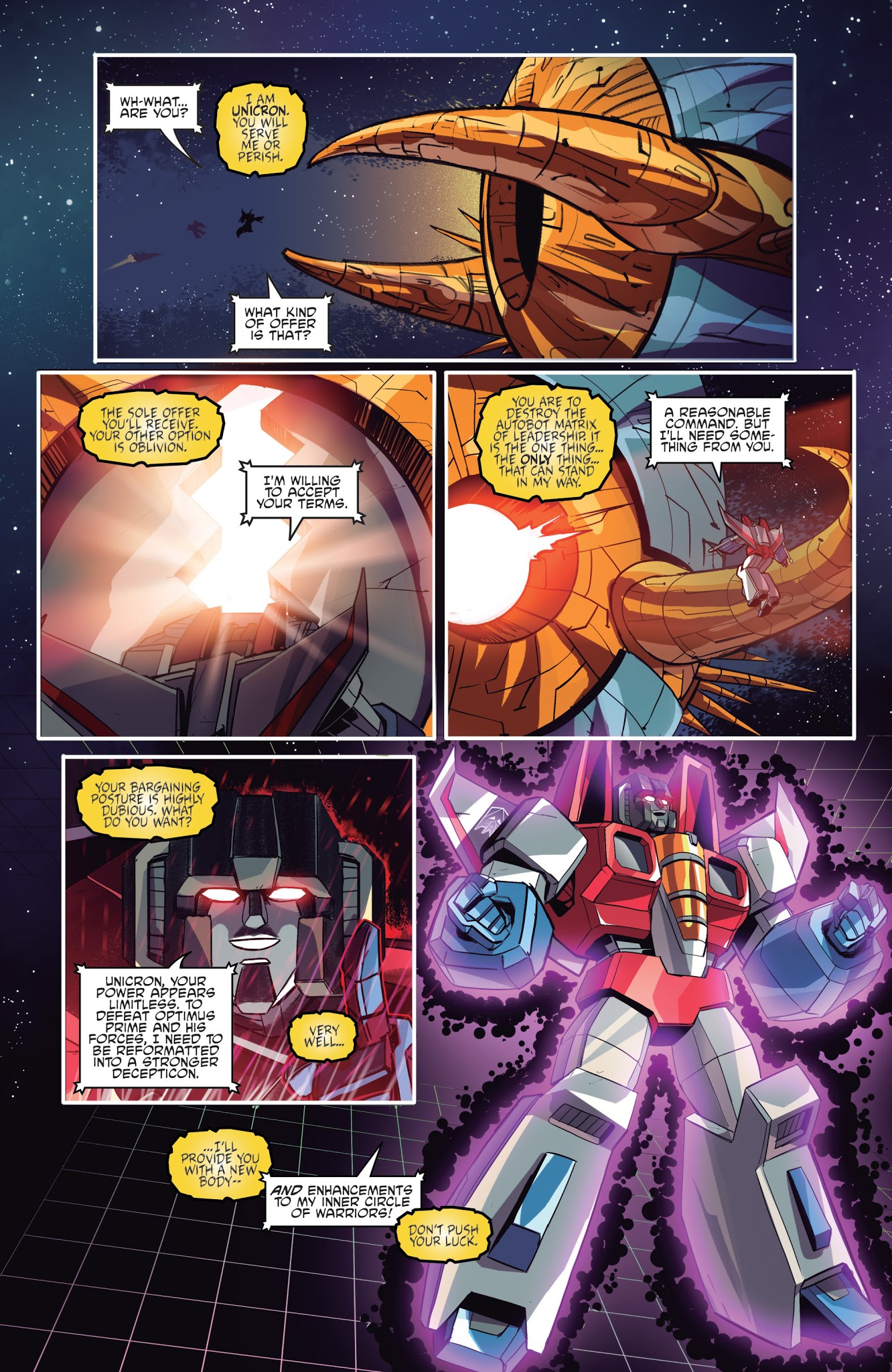 Read online Transformers: Deviations comic -  Issue # Full - 11