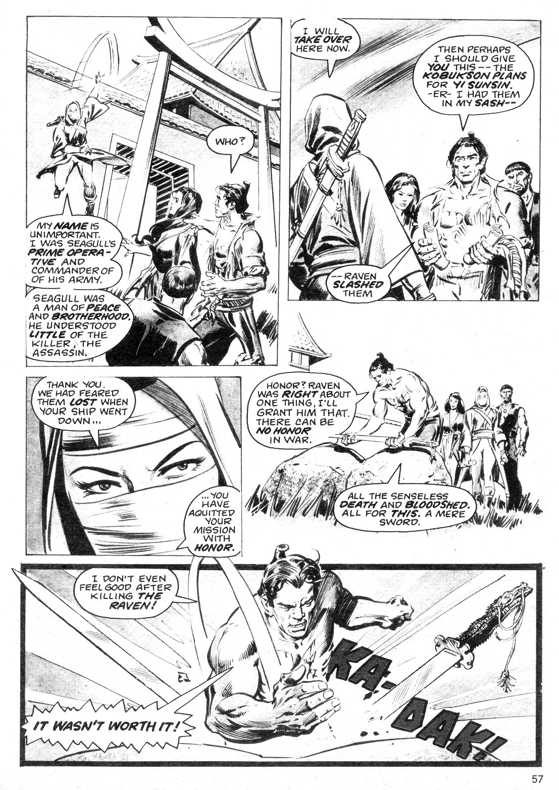 Read online The Deadly Hands of Kung Fu comic -  Issue #30 - 56