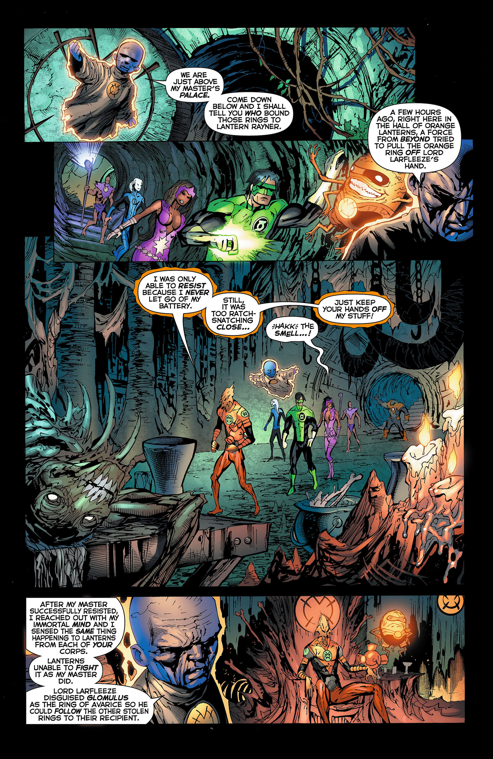 Read online Green Lantern: New Guardians comic -  Issue #4 - 17