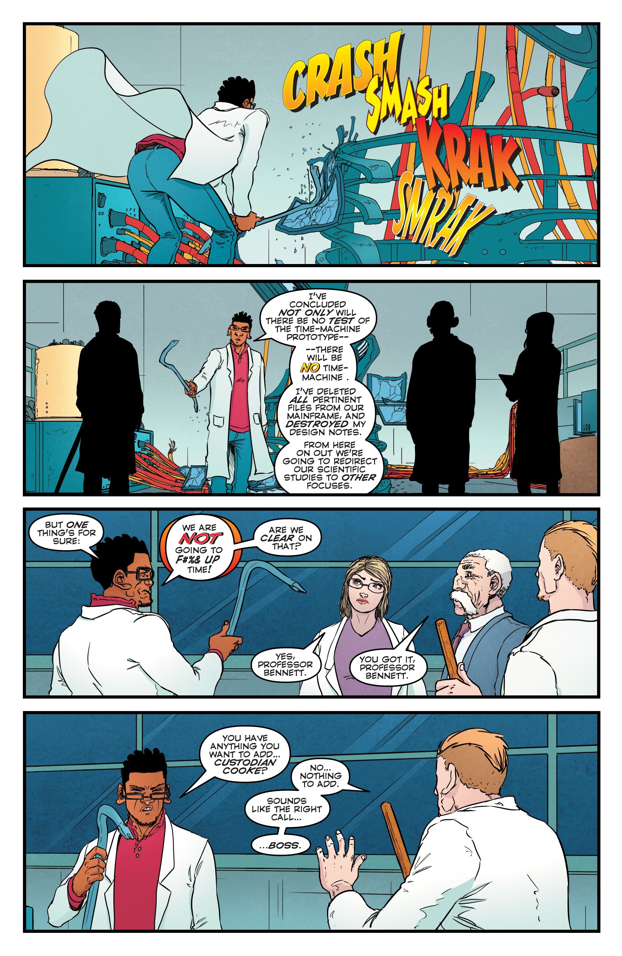 Read online The Man Who Effed Up Time comic -  Issue #5 - 20