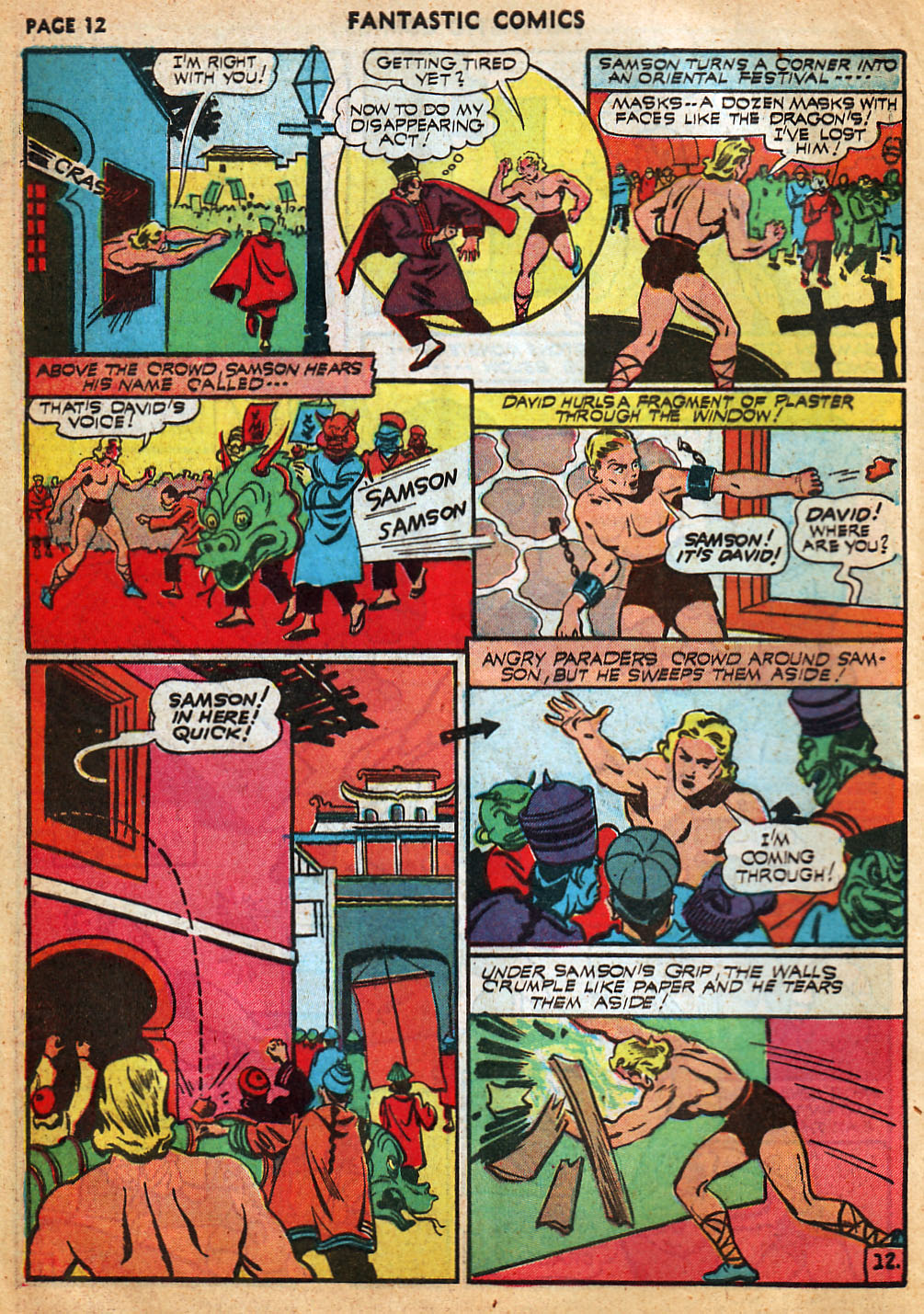 Read online Fantastic Comics comic -  Issue #22 - 14