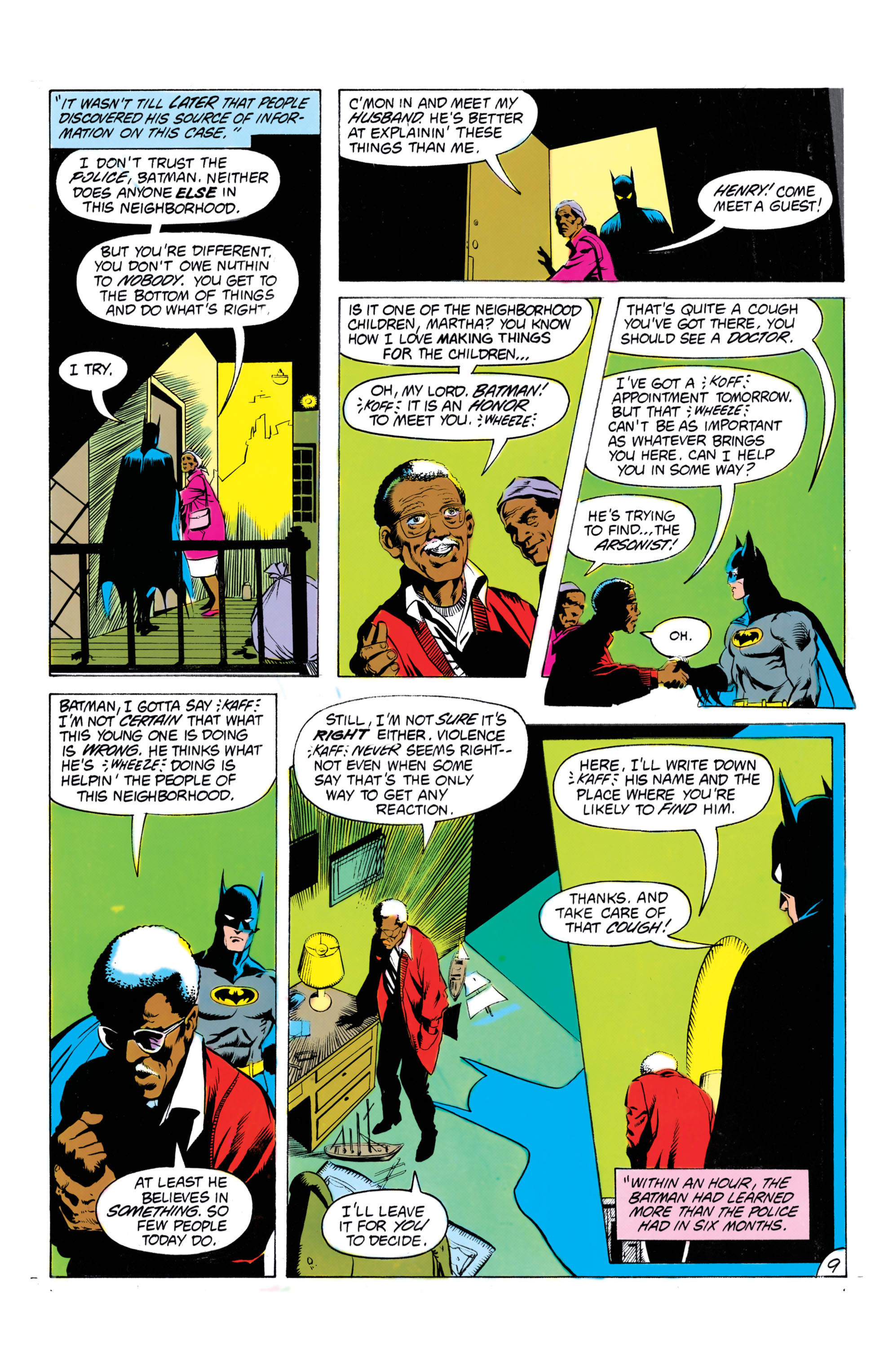 Read online Batman (1940) comic -  Issue #347 - 10