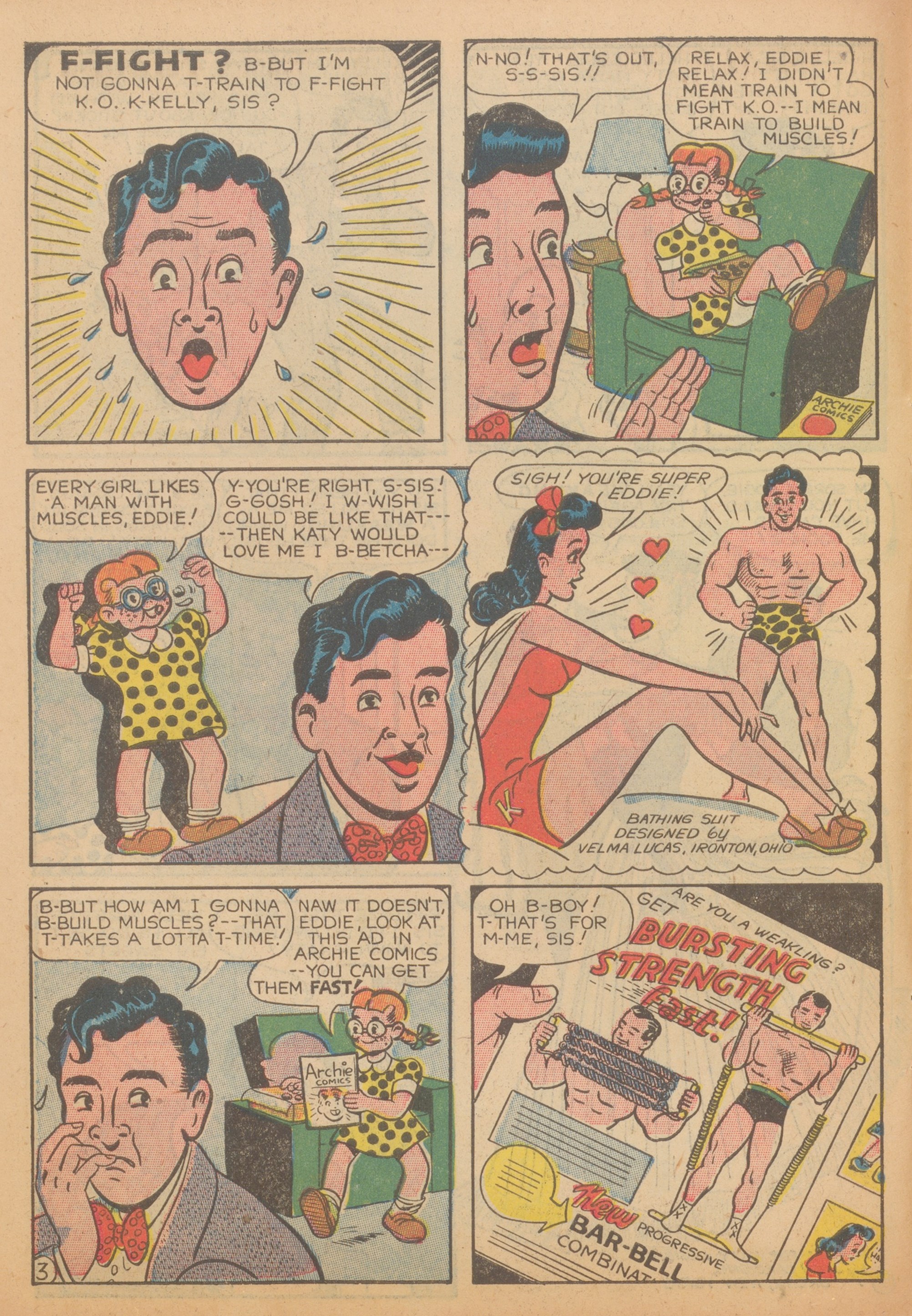 Read online Pep Comics comic -  Issue #66 - 14