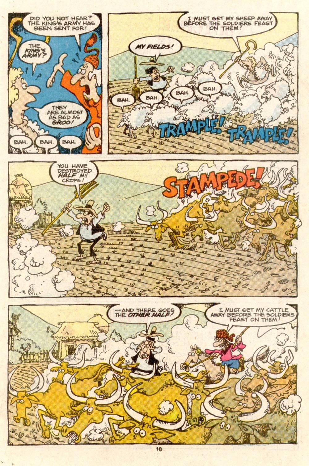 Read online Sergio Aragonés Groo the Wanderer comic -  Issue #37 - 10