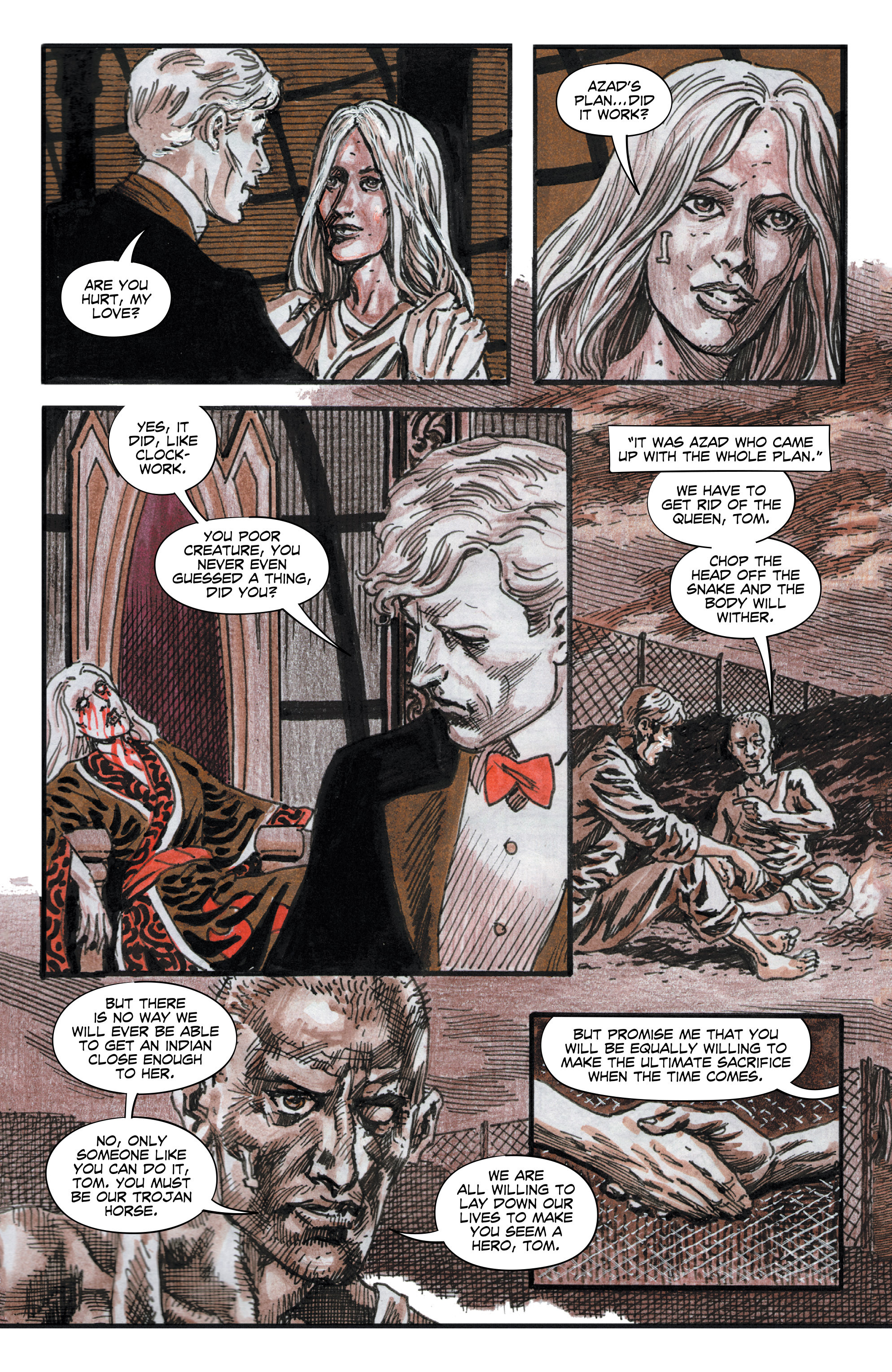 Read online Empire of Blood comic -  Issue #4 - 21