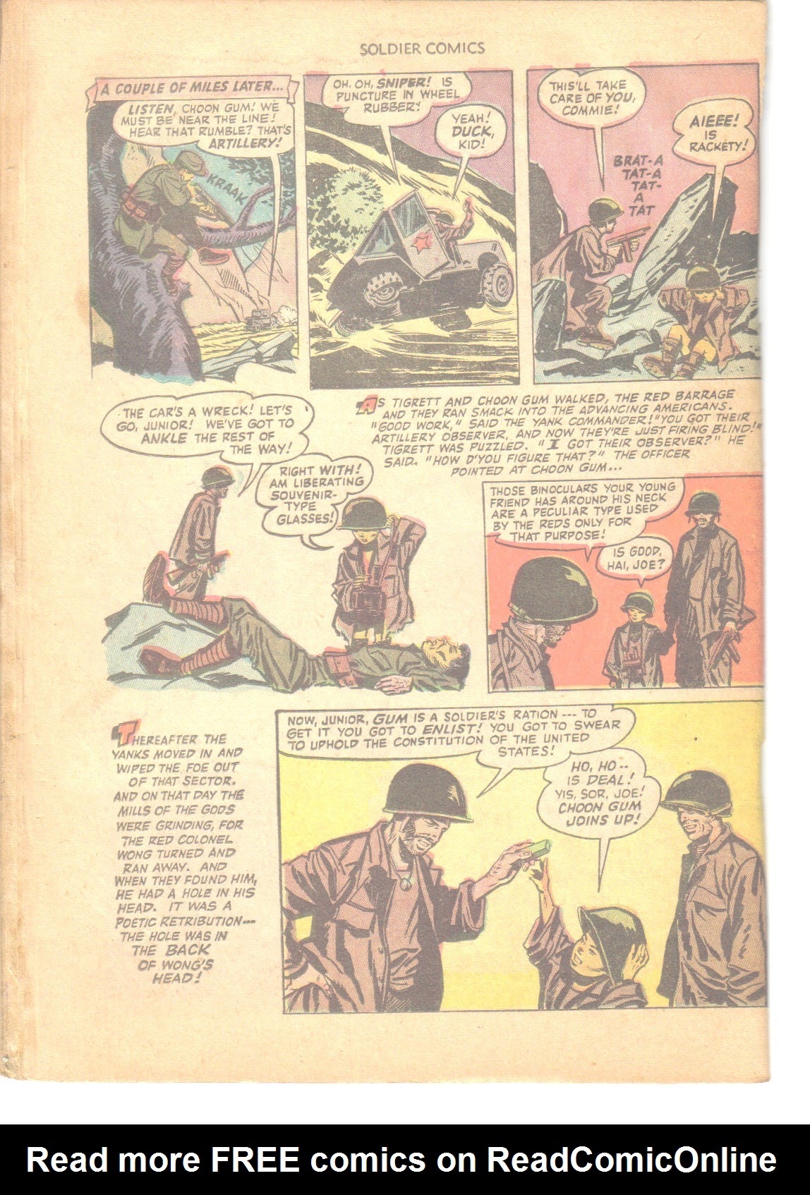 Read online Soldier Comics comic -  Issue #6 - 26