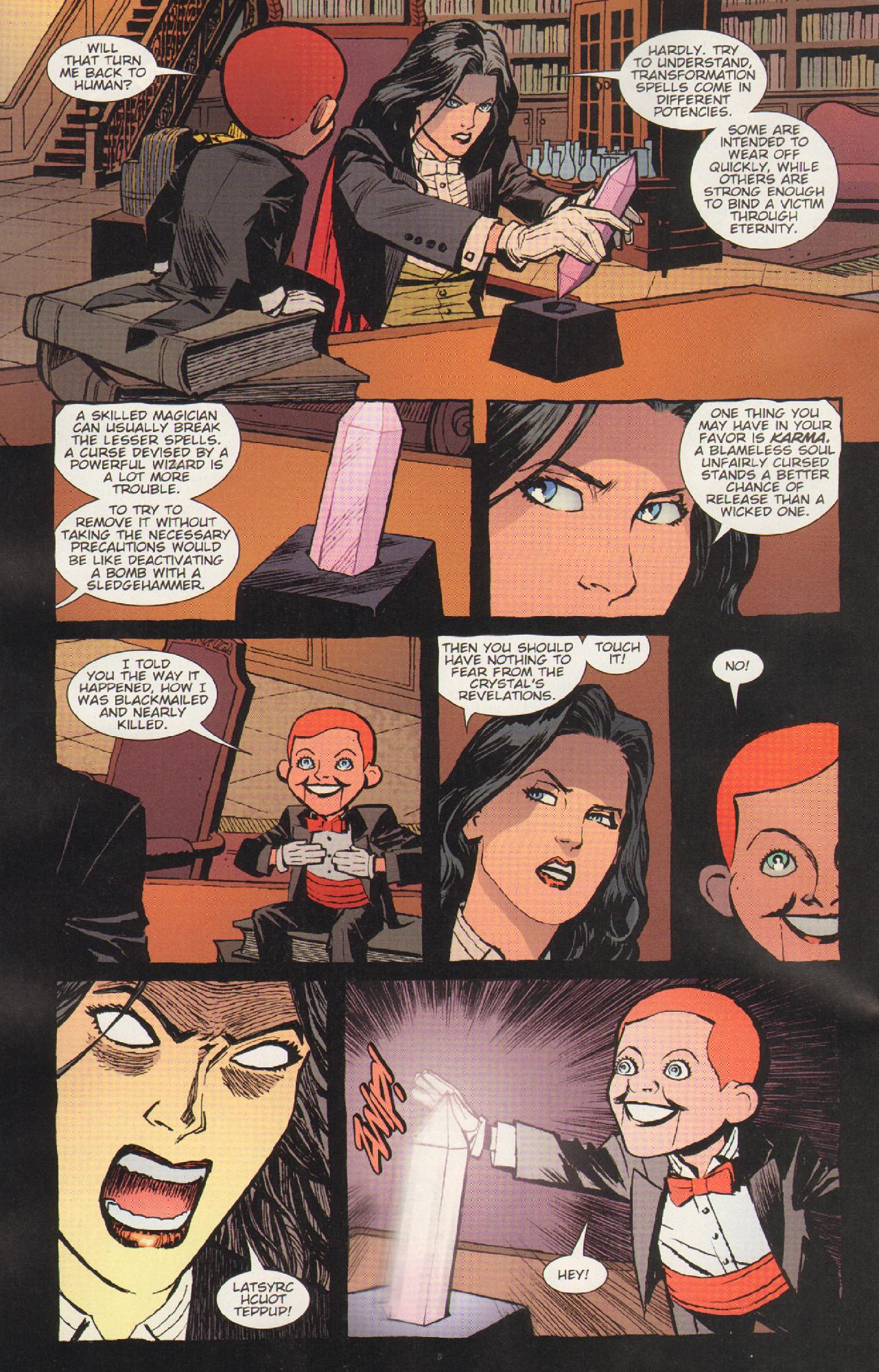Read online Zatanna (2010) comic -  Issue #10 - 15
