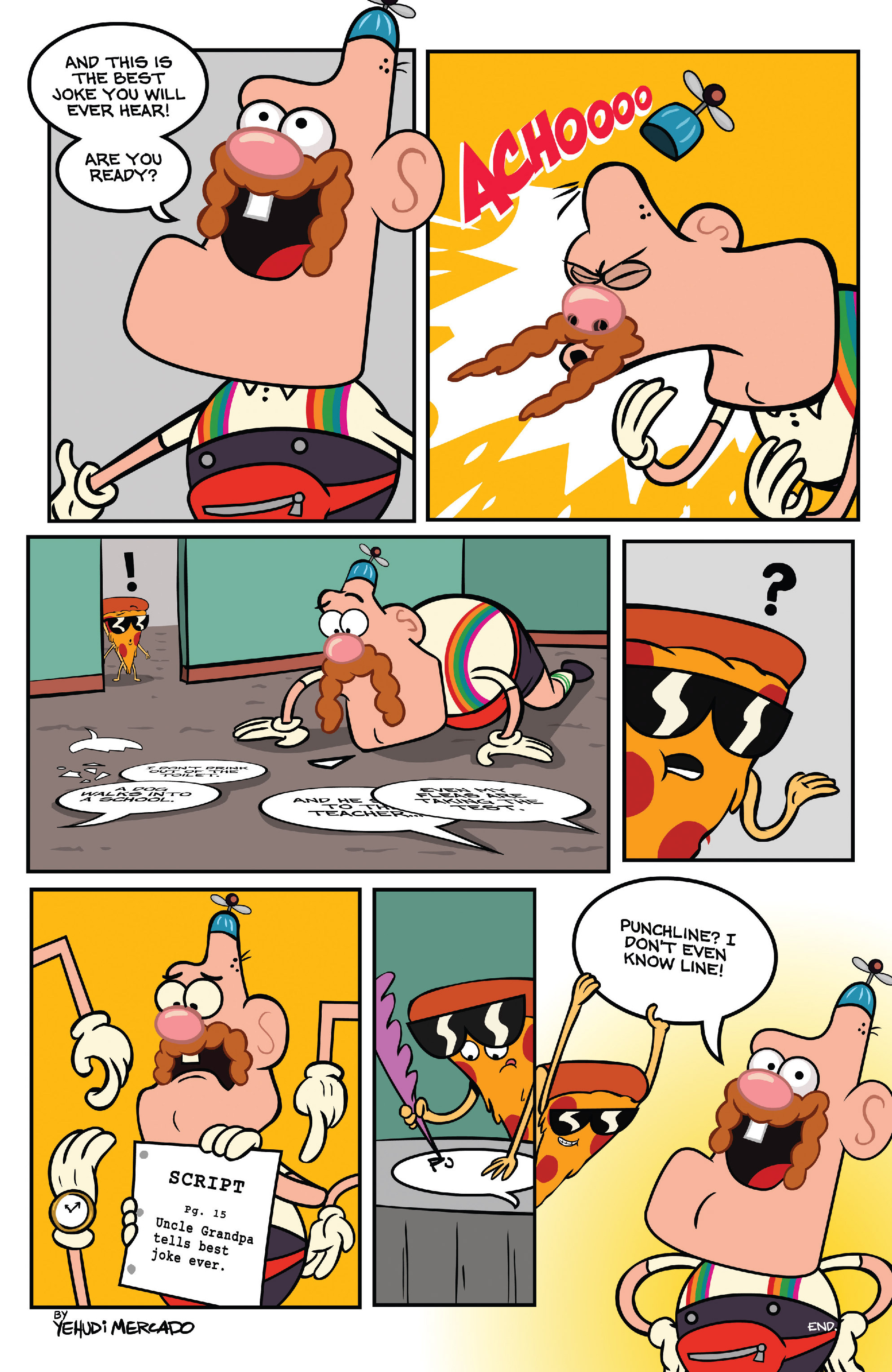 Read online Uncle Grandpa comic -  Issue #4 - 12