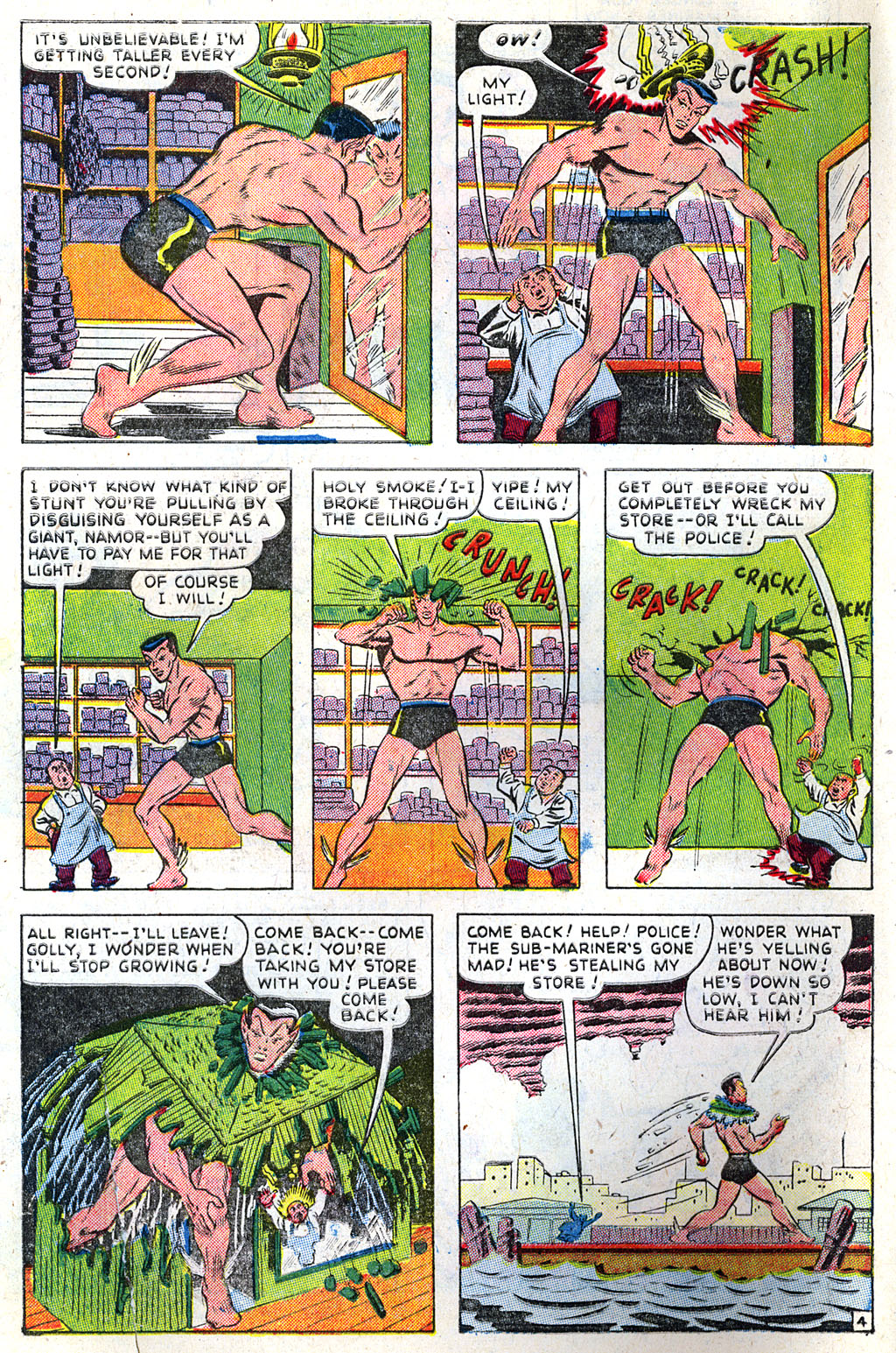 Read online Sub-Mariner Comics comic -  Issue #31 - 5