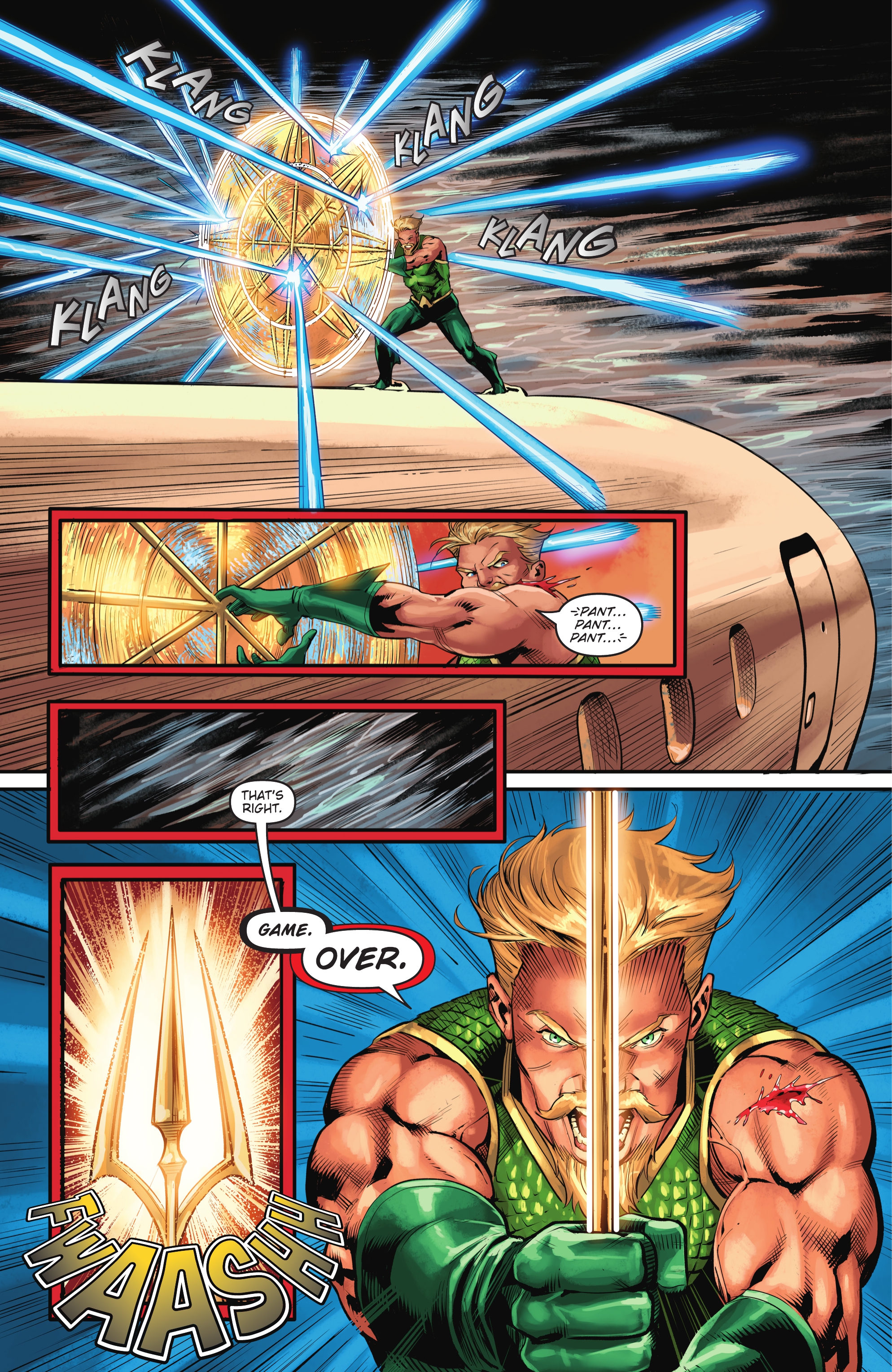 Read online Aquaman/Green Arrow - Deep Target comic -  Issue #2 - 13