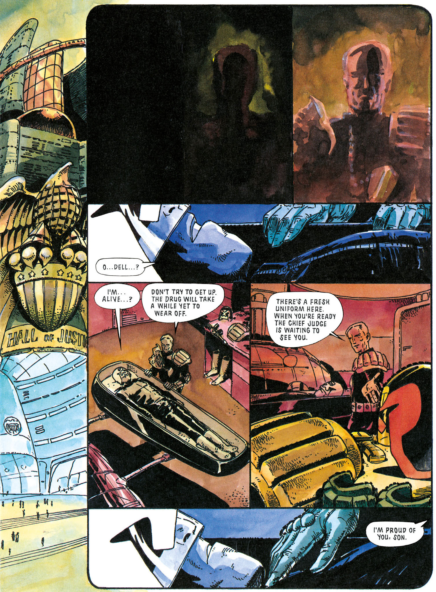 Read online Essential Judge Dredd: Necropolis comic -  Issue # TPB (Part 1) - 16