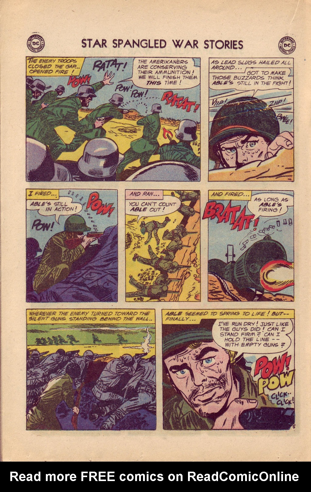 Read online Star Spangled War Stories (1952) comic -  Issue #90 - 20