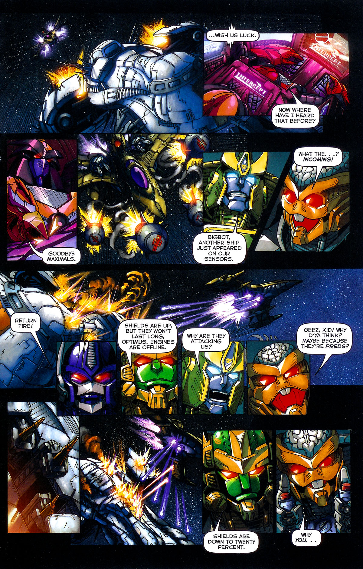 Read online Transformers: Timelines comic -  Issue #1 - 17