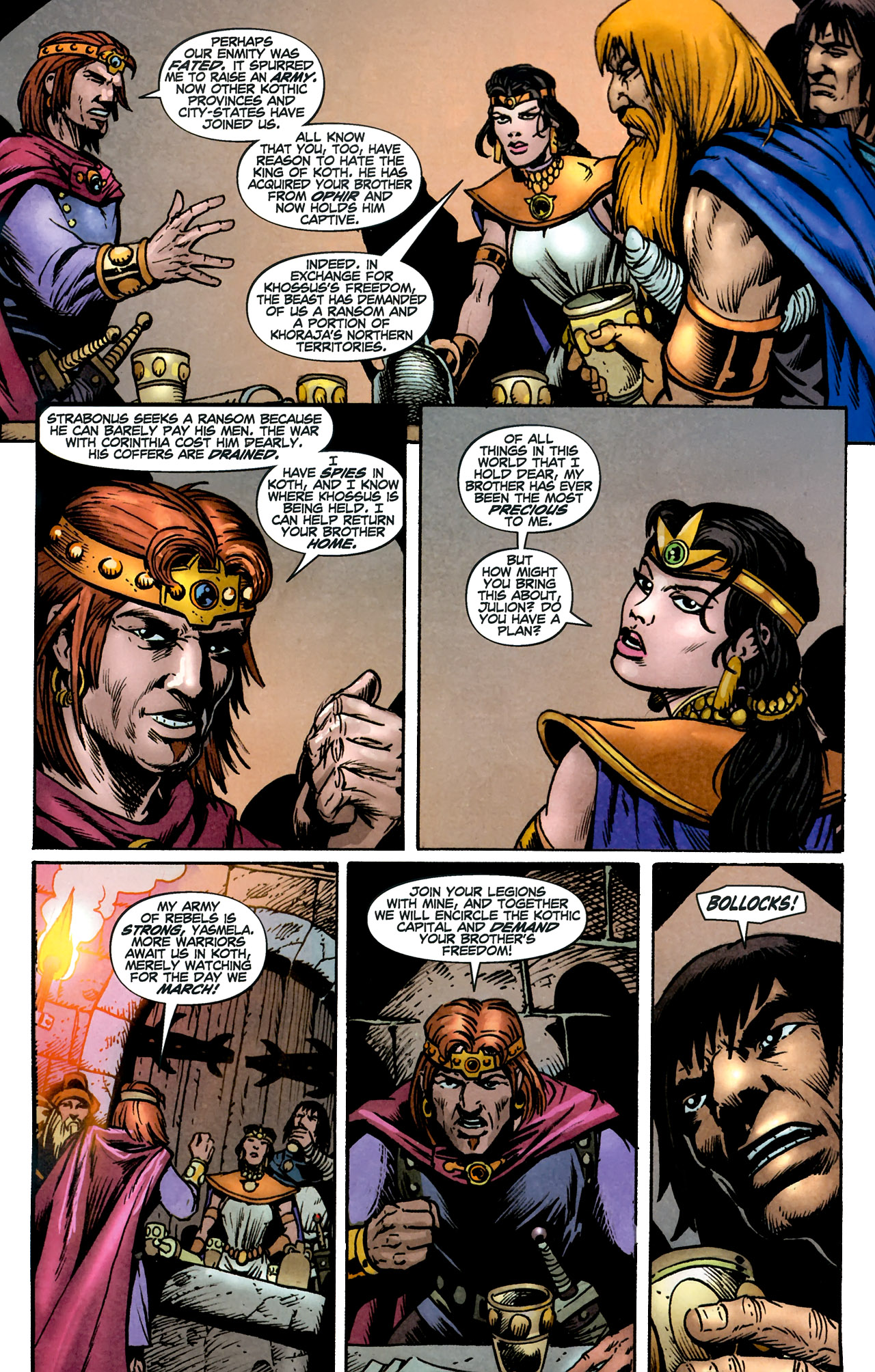 Read online Conan The Cimmerian comic -  Issue #16 - 16