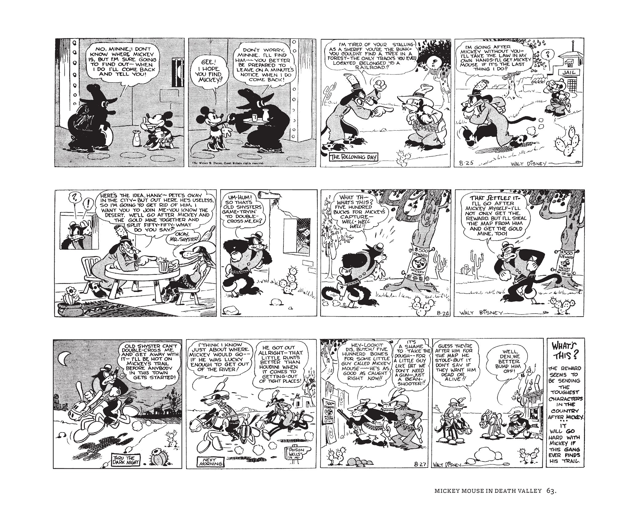 Read online Walt Disney's Mickey Mouse by Floyd Gottfredson comic -  Issue # TPB 1 (Part 1) - 63