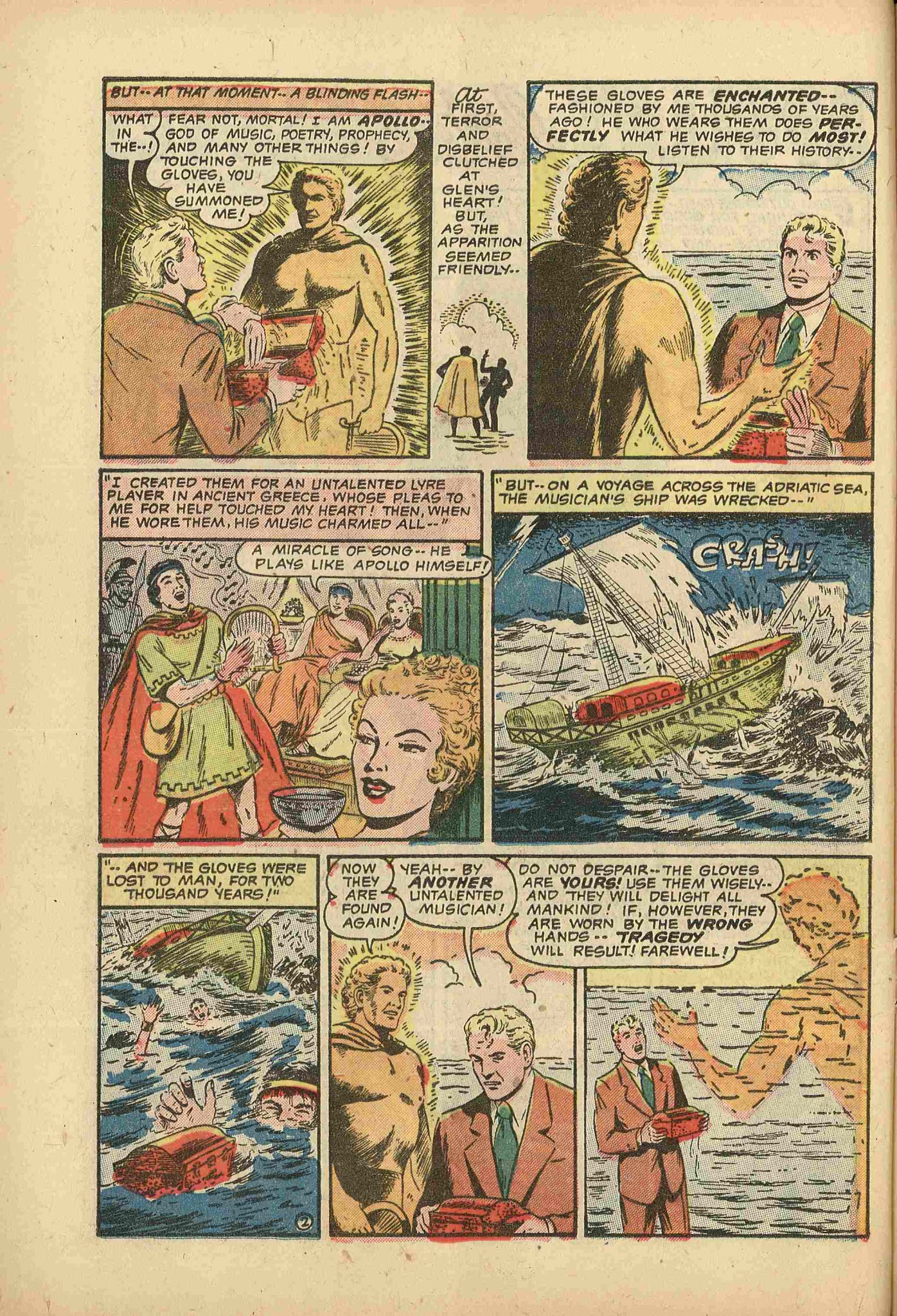 Read online Adventures Into The Unknown comic -  Issue #39 - 12