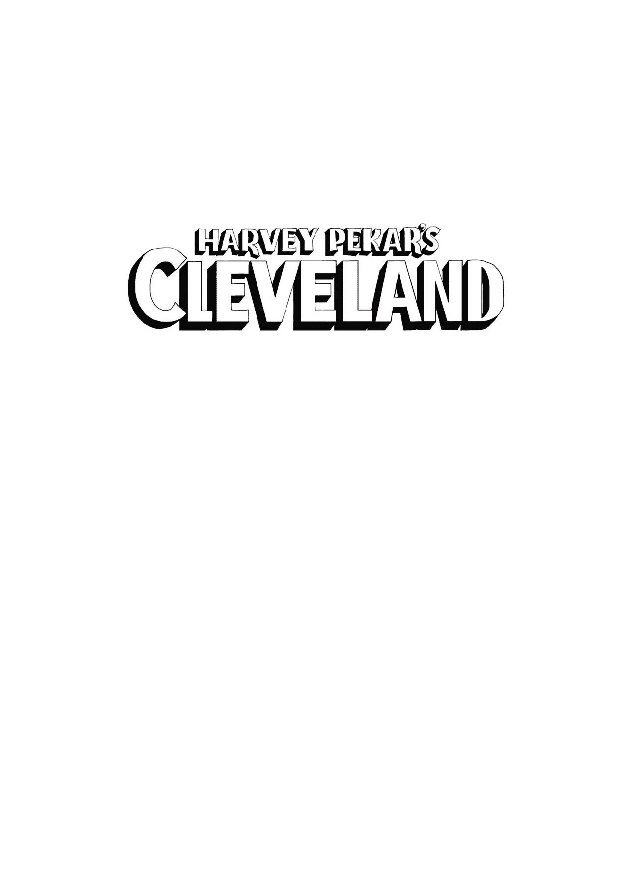 Read online Harvey Pekar's Cleveland comic -  Issue # TPB - 2