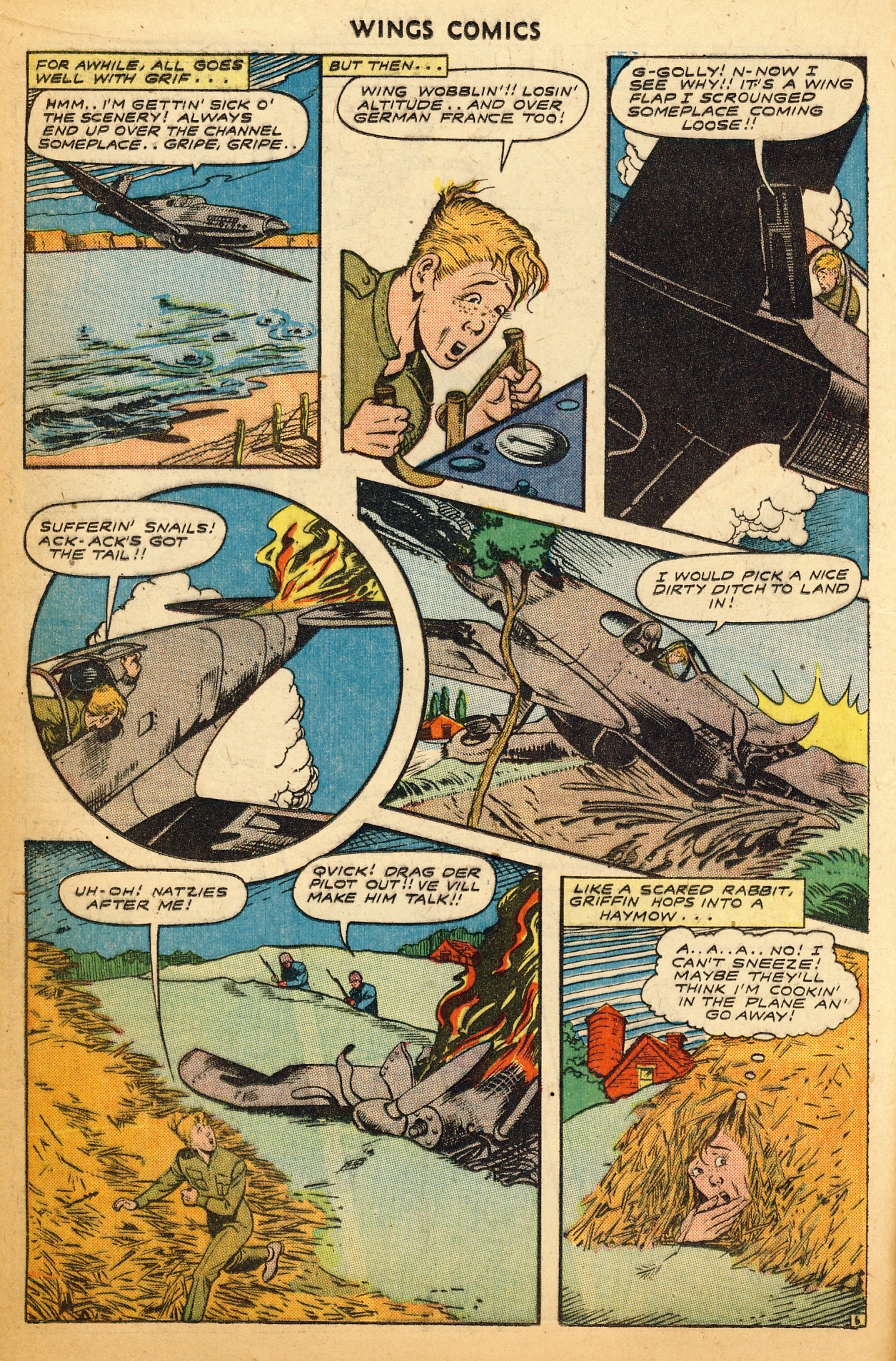 Read online Wings Comics comic -  Issue #52 - 18