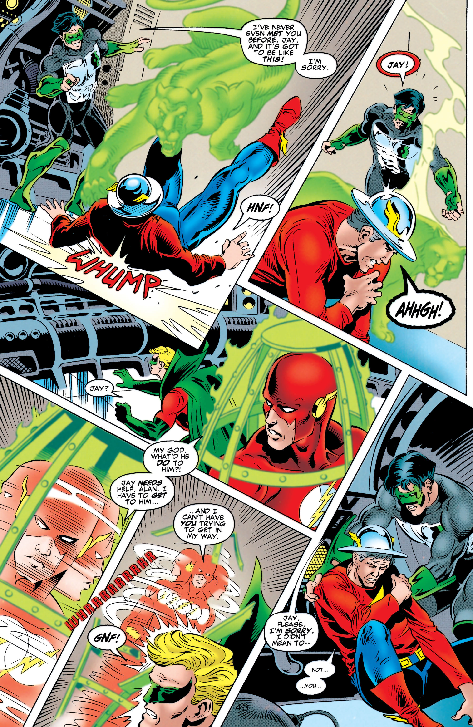 Read online Green Lantern/Flash: Faster Friends comic -  Issue # Full - 45