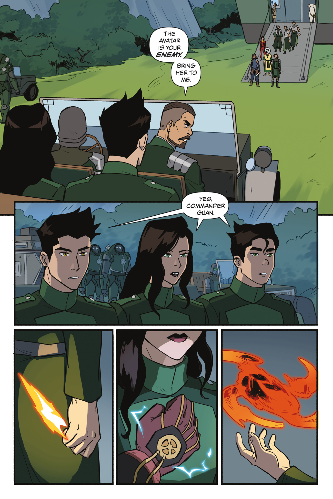 Read online Nickelodeon The Legend of Korra: Ruins of the Empire comic -  Issue # TPB 2 - 65