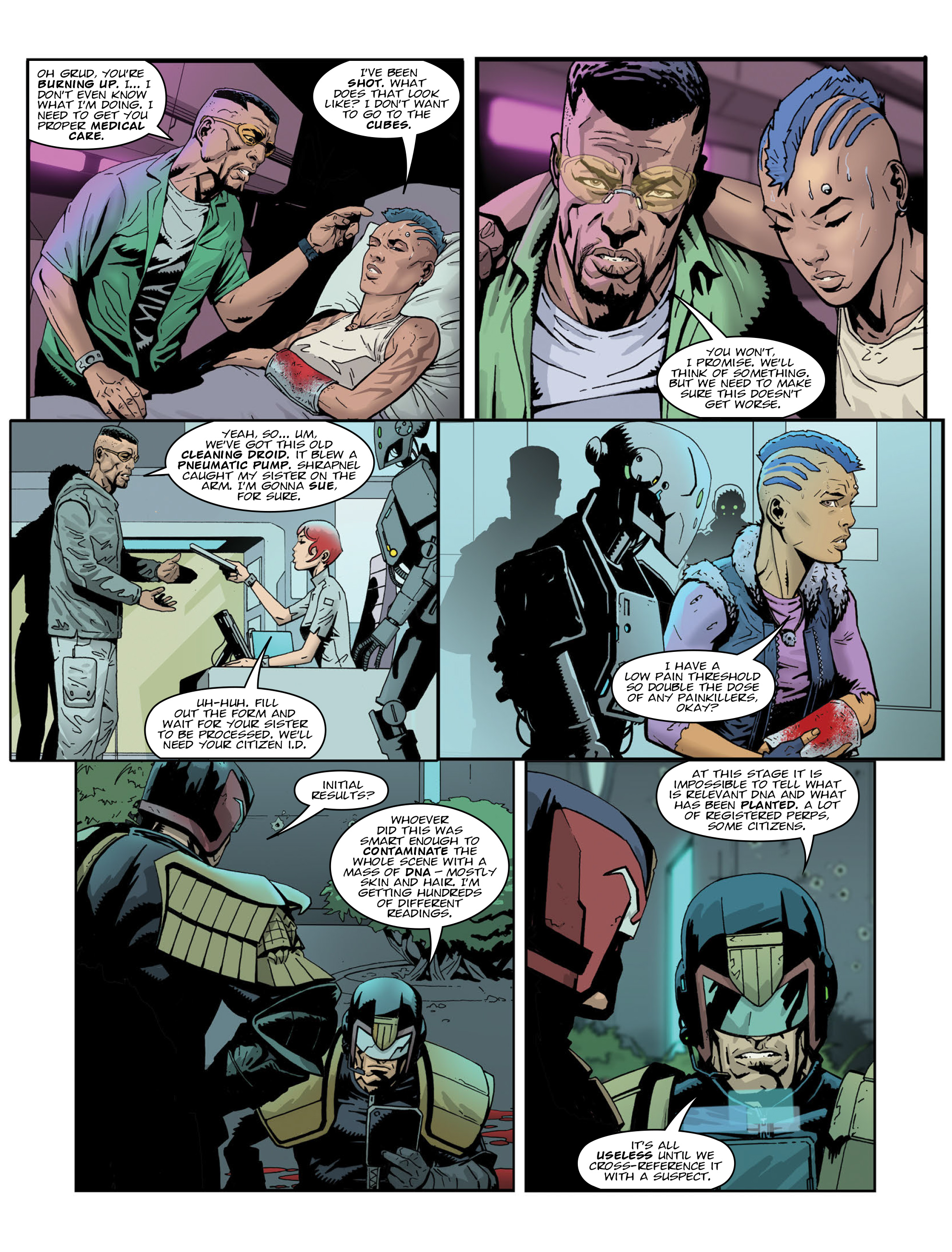 Read online Judge Dredd Megazine (Vol. 5) comic -  Issue #384 - 6