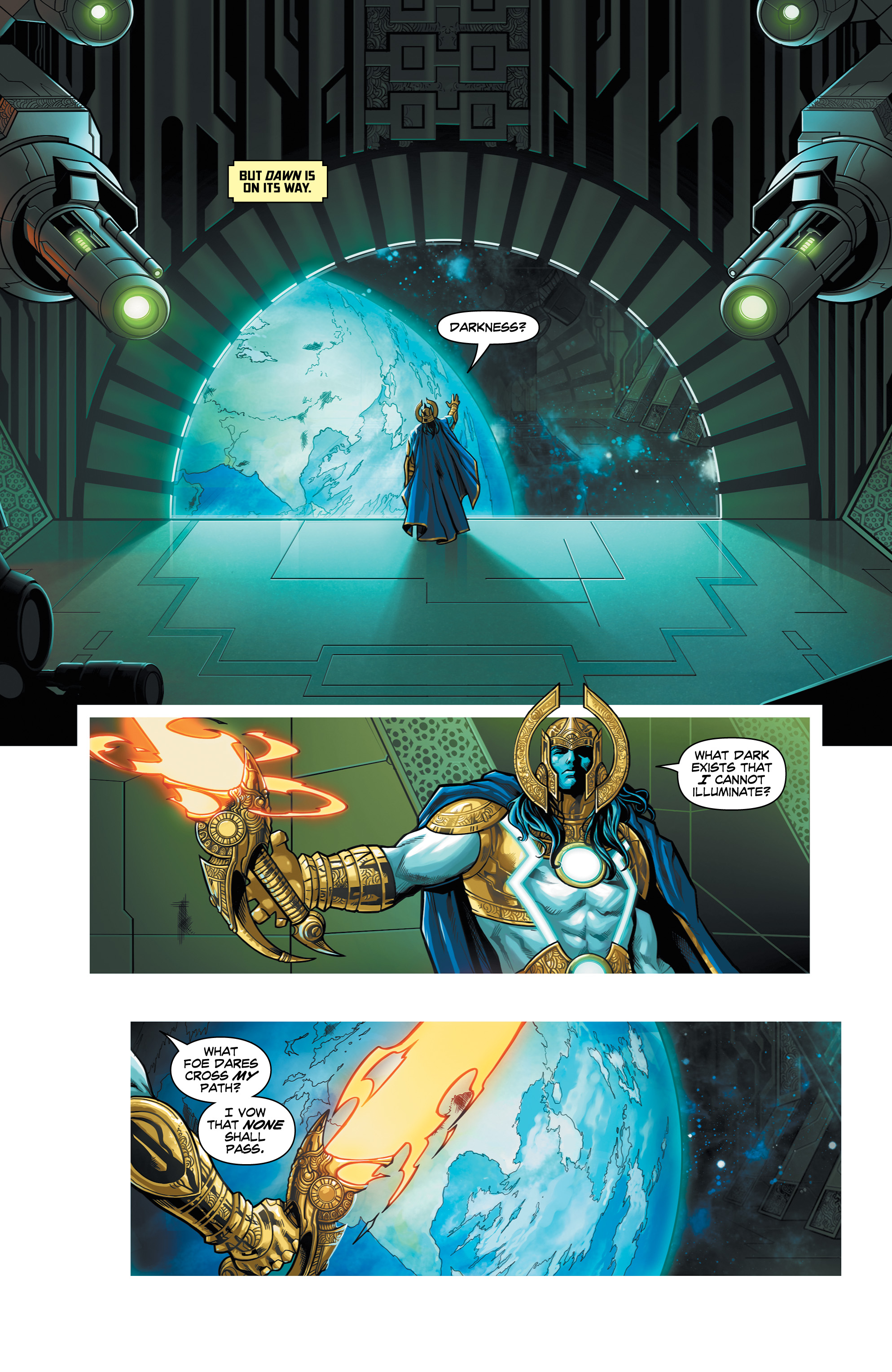Read online Grant Morrison's Avatarex: Destroyer of Darkness comic -  Issue #1 - 10
