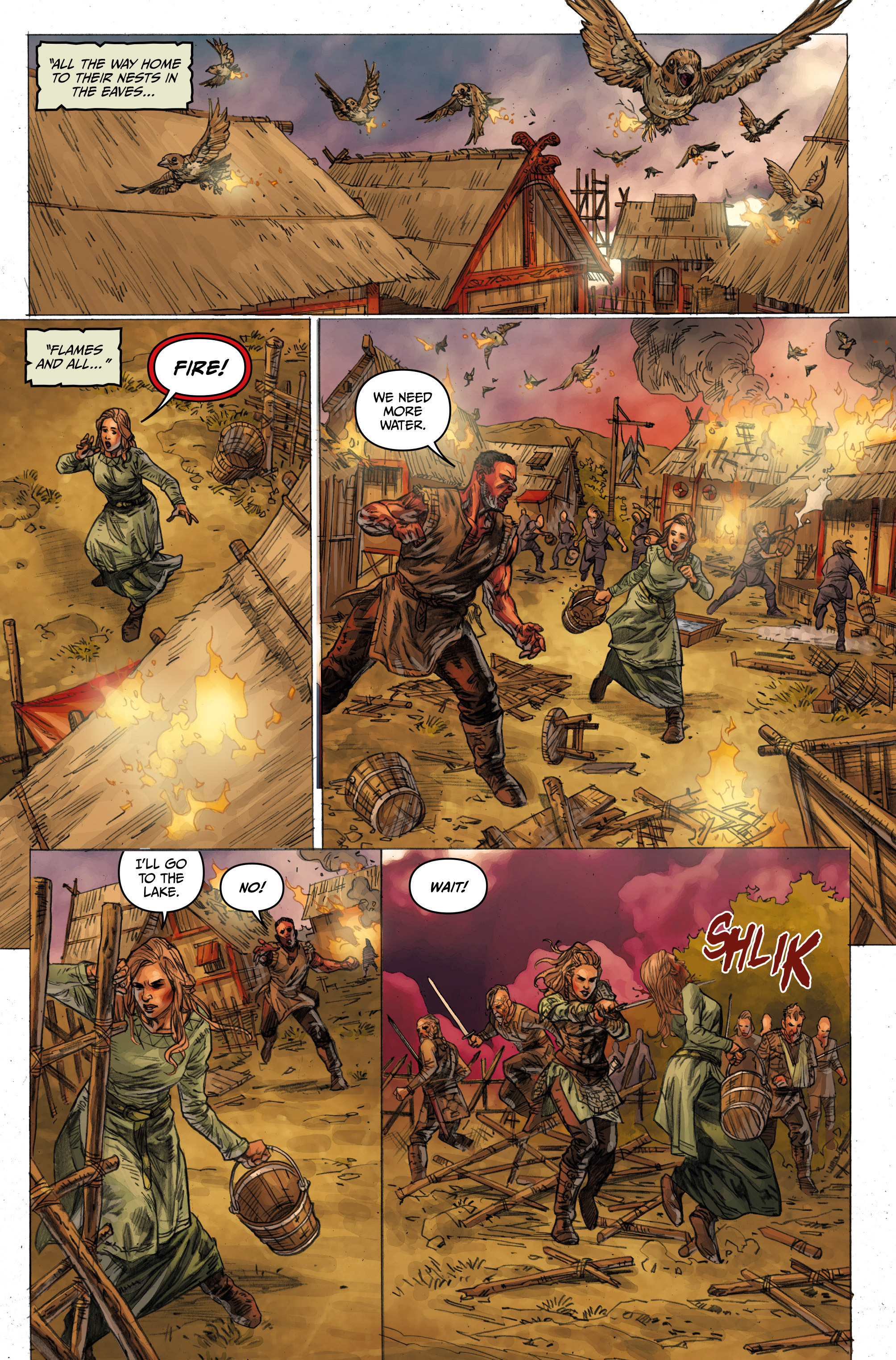 Read online Vikings: Uprising comic -  Issue #4 - 13