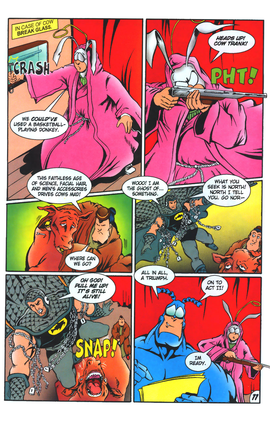 Read online The Tick's Big Xmas Trilogy comic -  Issue #3 - 14