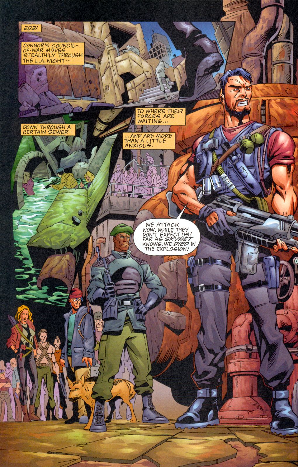 Read online The Terminator: The Dark Years comic -  Issue #3 - 18